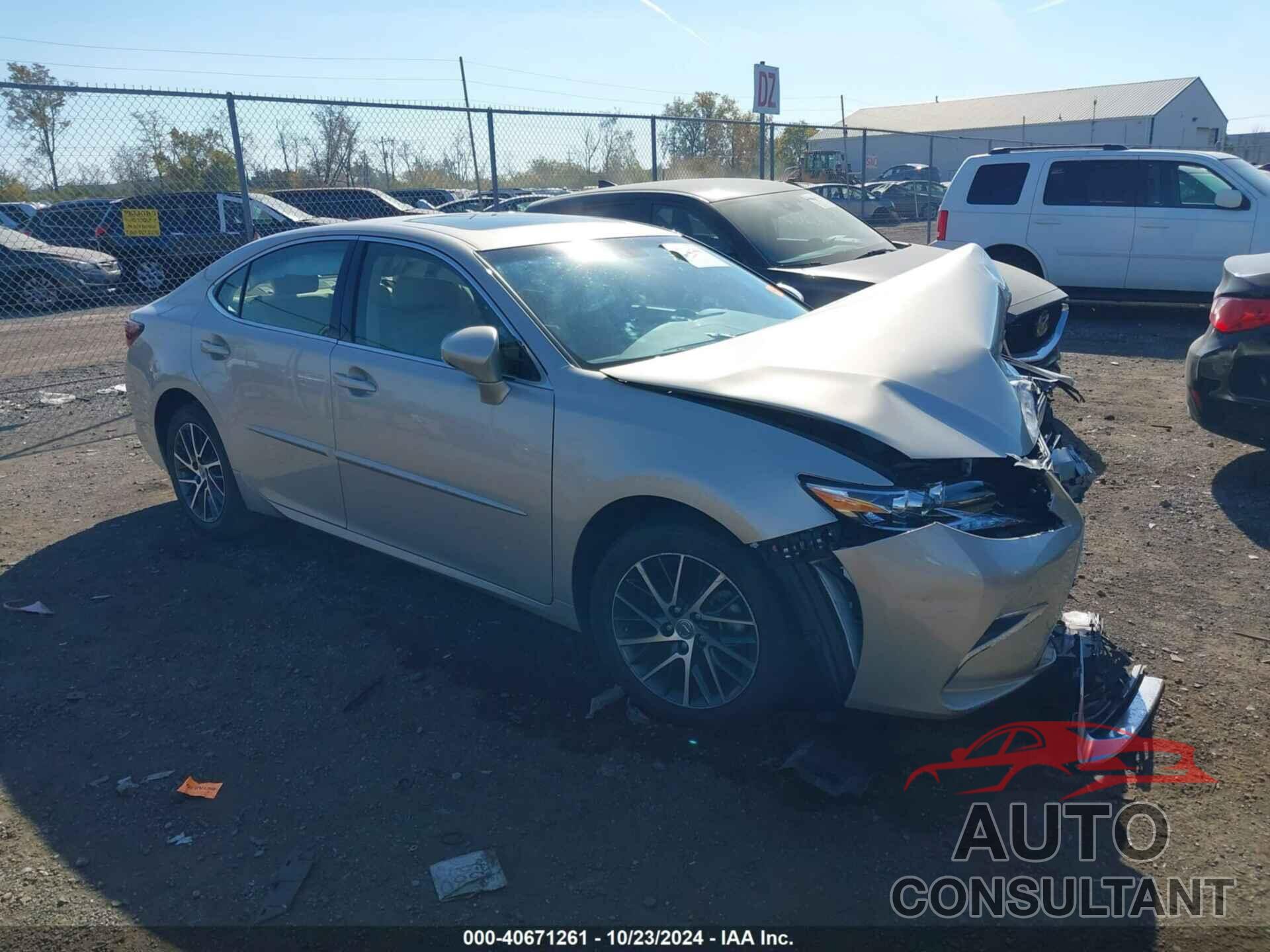 LEXUS ES 350 2016 - JTHBK1GG9G2215935