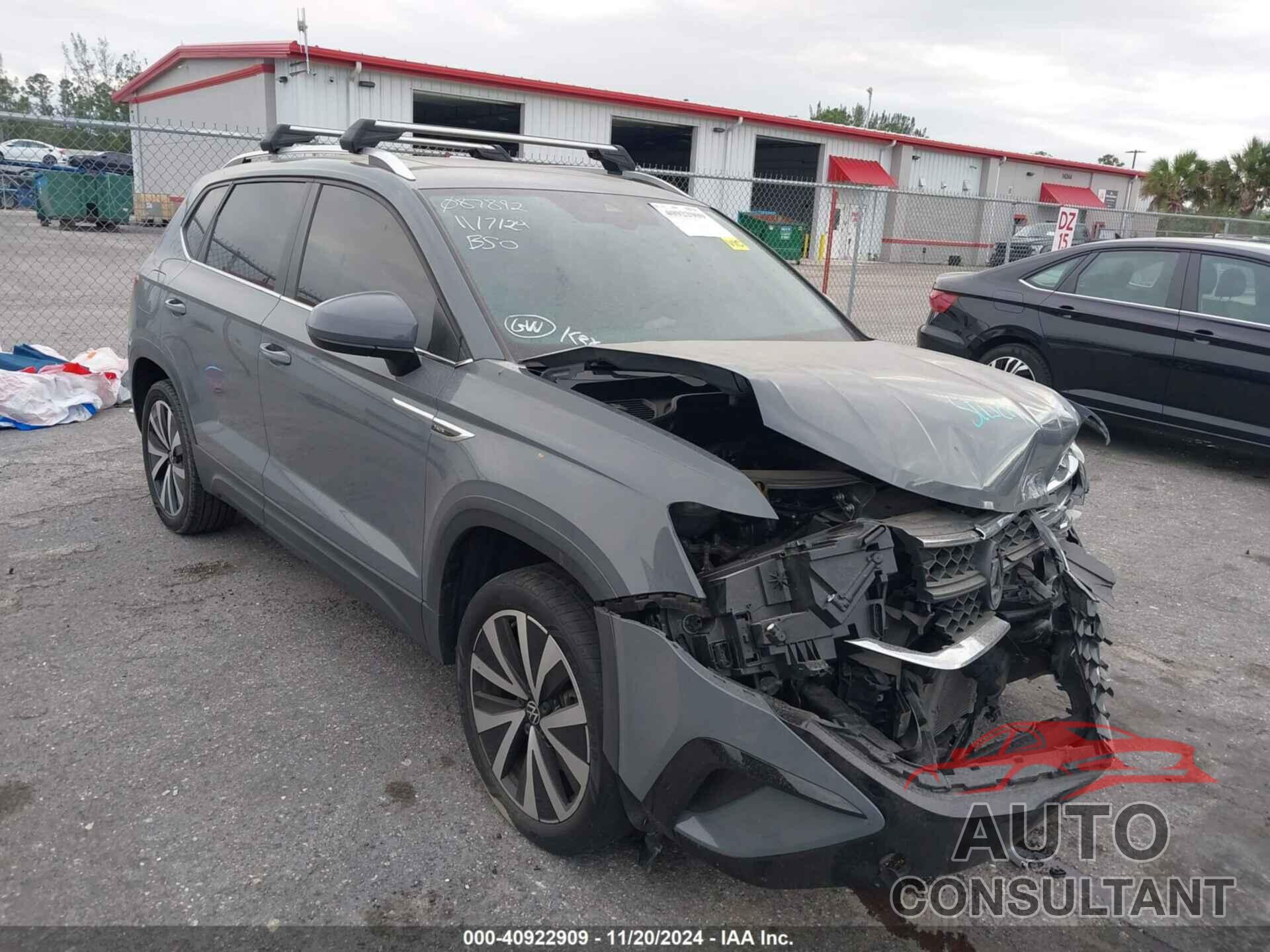 VOLKSWAGEN TAOS 2022 - 3VVLX7B24NM087892