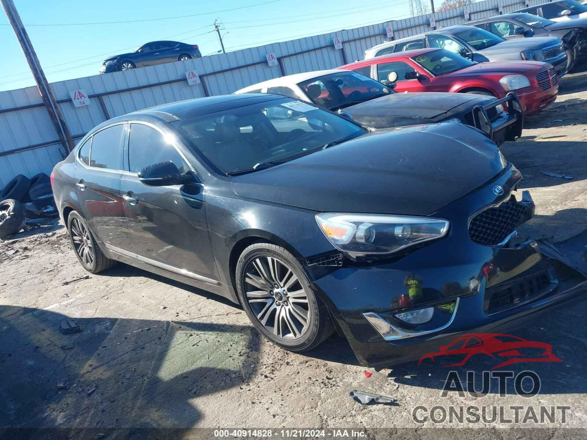 KIA CADENZA 2015 - KNALN4D78F5180561
