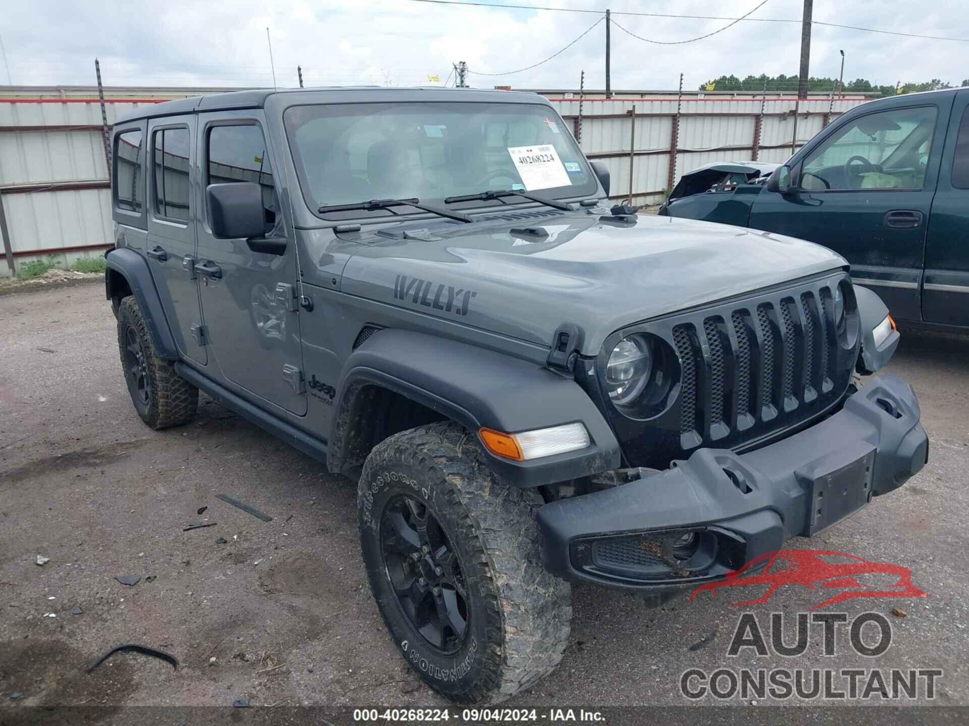 JEEP WRANGLER UNLIMITED 2022 - 1C4HJXDN6NW240009