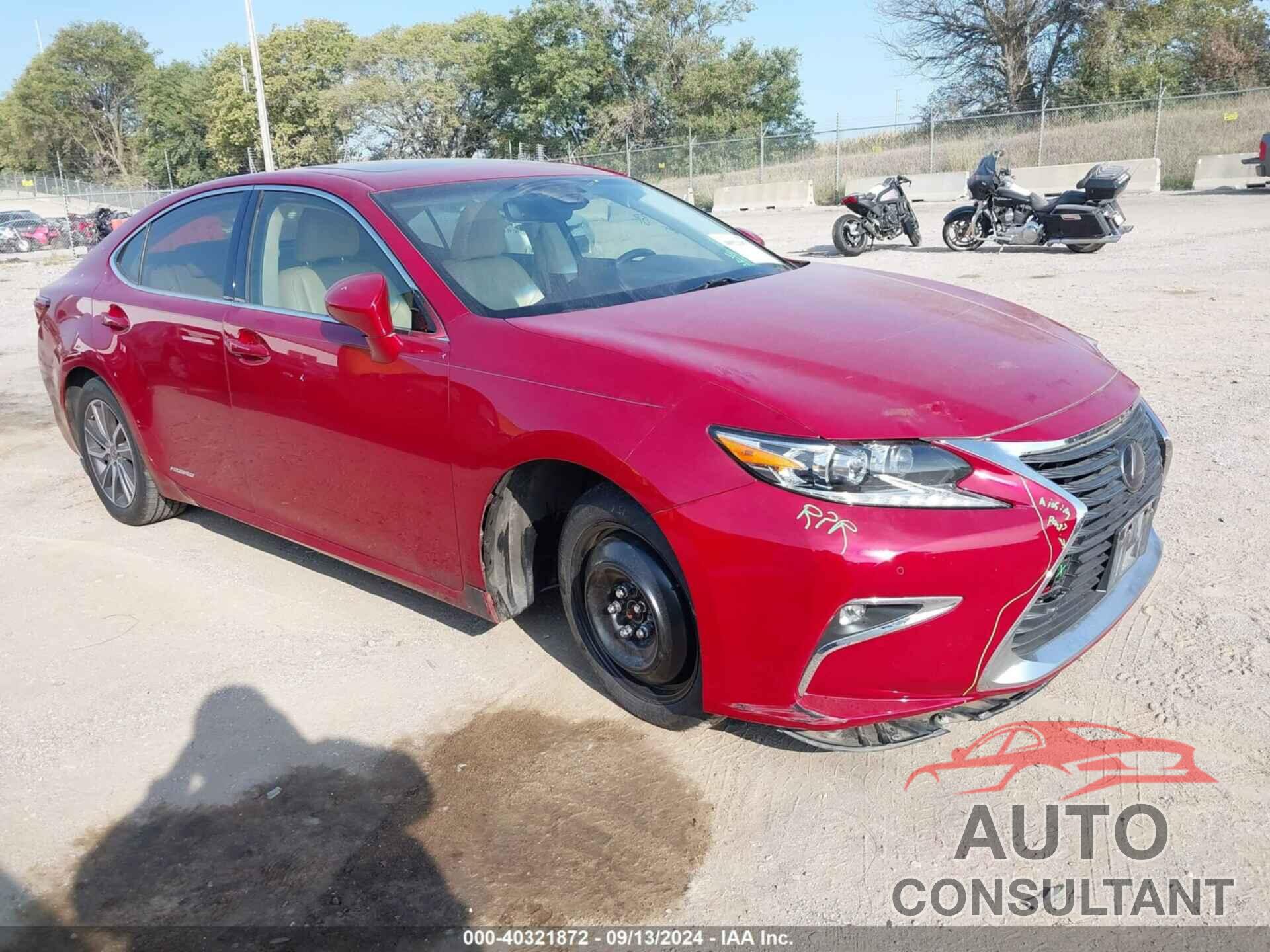 LEXUS ES 300H 2016 - JTHBW1GG5G2121975