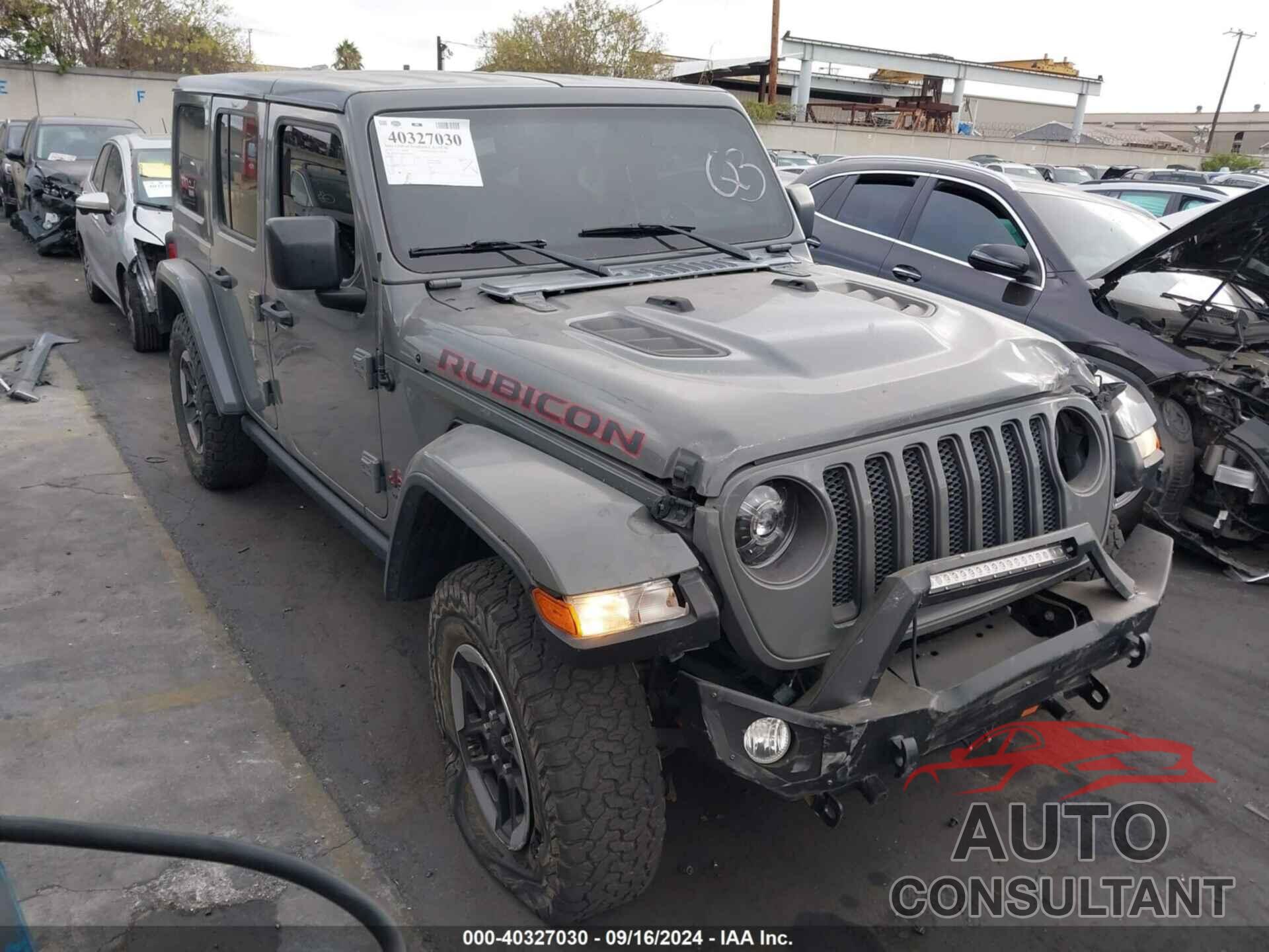 JEEP WRANGLER UNLIMITED 2019 - 1C4HJXFG0KW541045