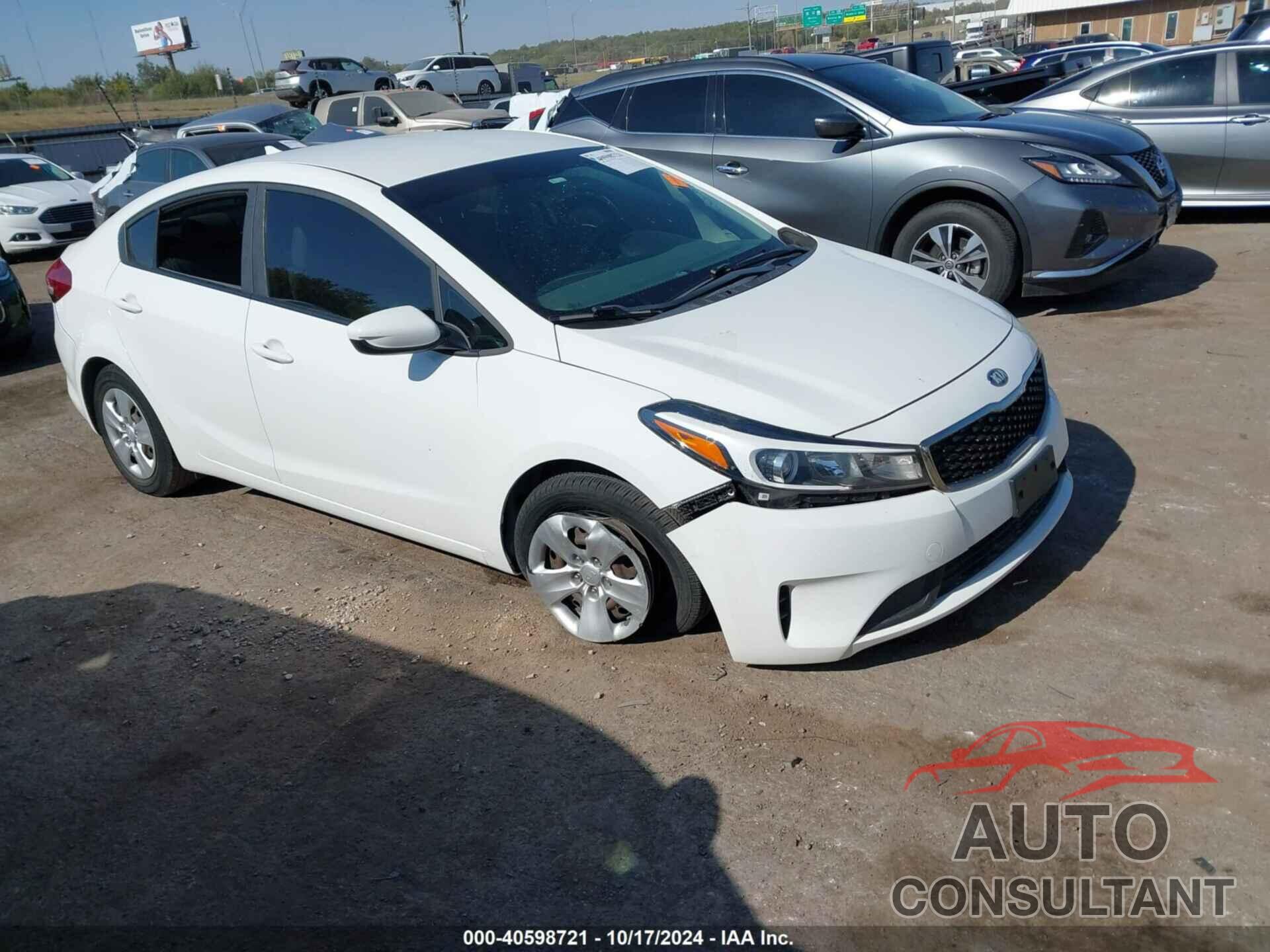 KIA FORTE 2017 - 3KPFK4A79HE092753