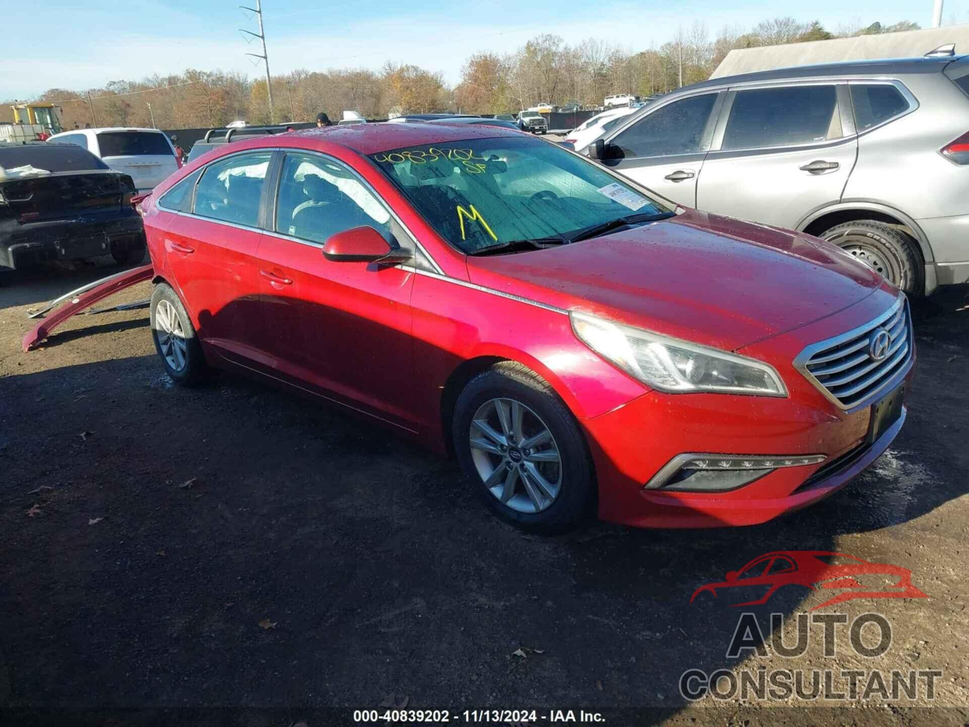 HYUNDAI SONATA 2015 - 5NPE24AF2FH191359