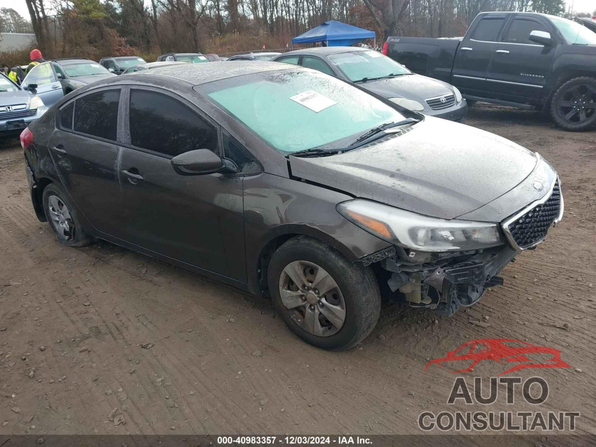 KIA FORTE 2017 - 3KPFK4A7XHE138963