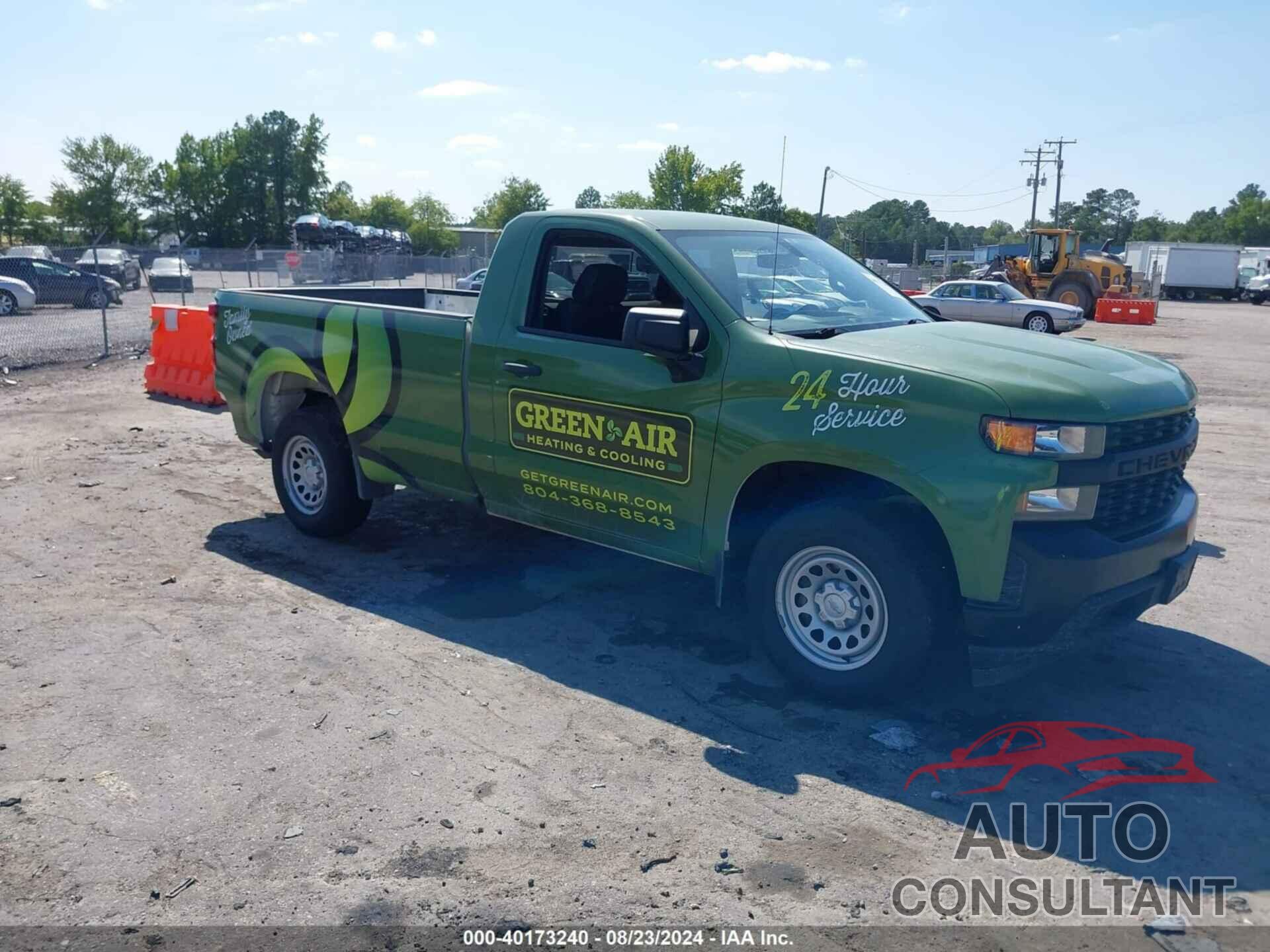 CHEVROLET SILVERADO 1500 2021 - 3GCNWAEH3MG115282