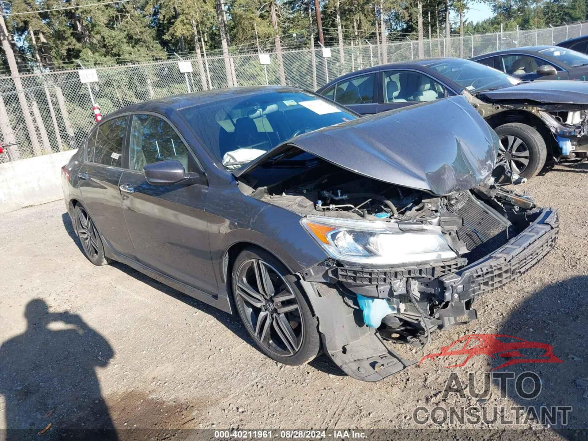 HONDA ACCORD 2017 - 1HGCR2F15HA053136