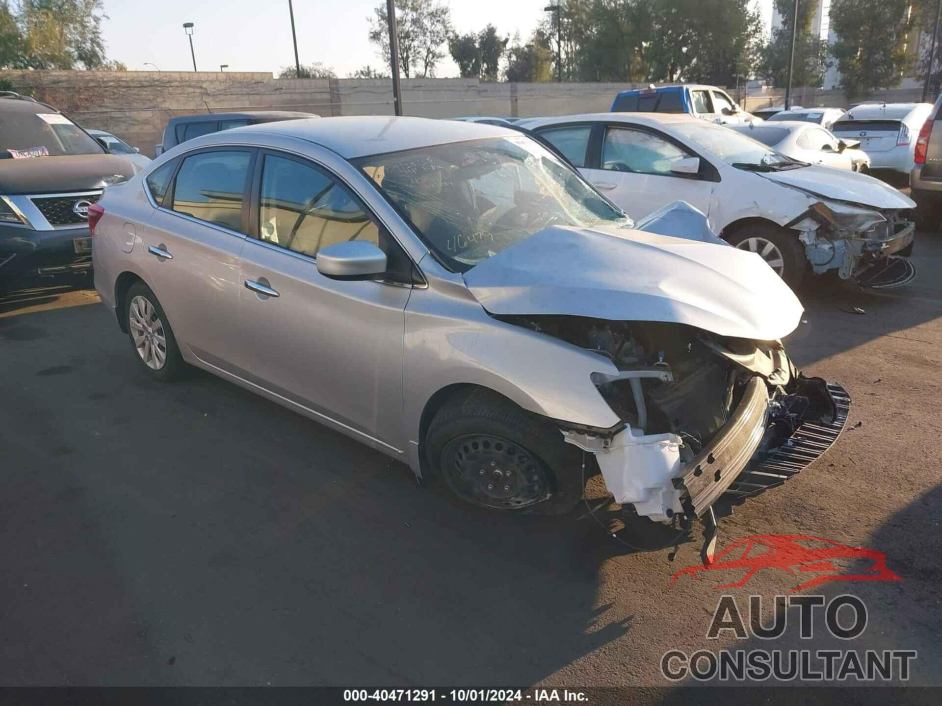 NISSAN SENTRA 2019 - 3N1AB7APXKY293131