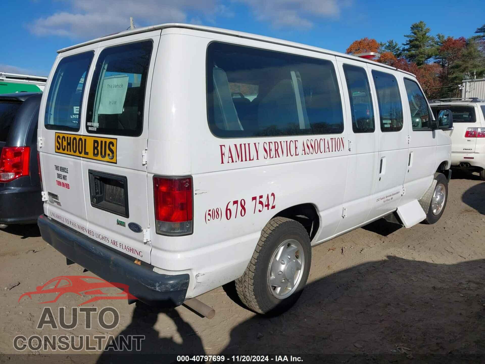 FORD E-150 2011 - 1FTNE1EW3BDB34877
