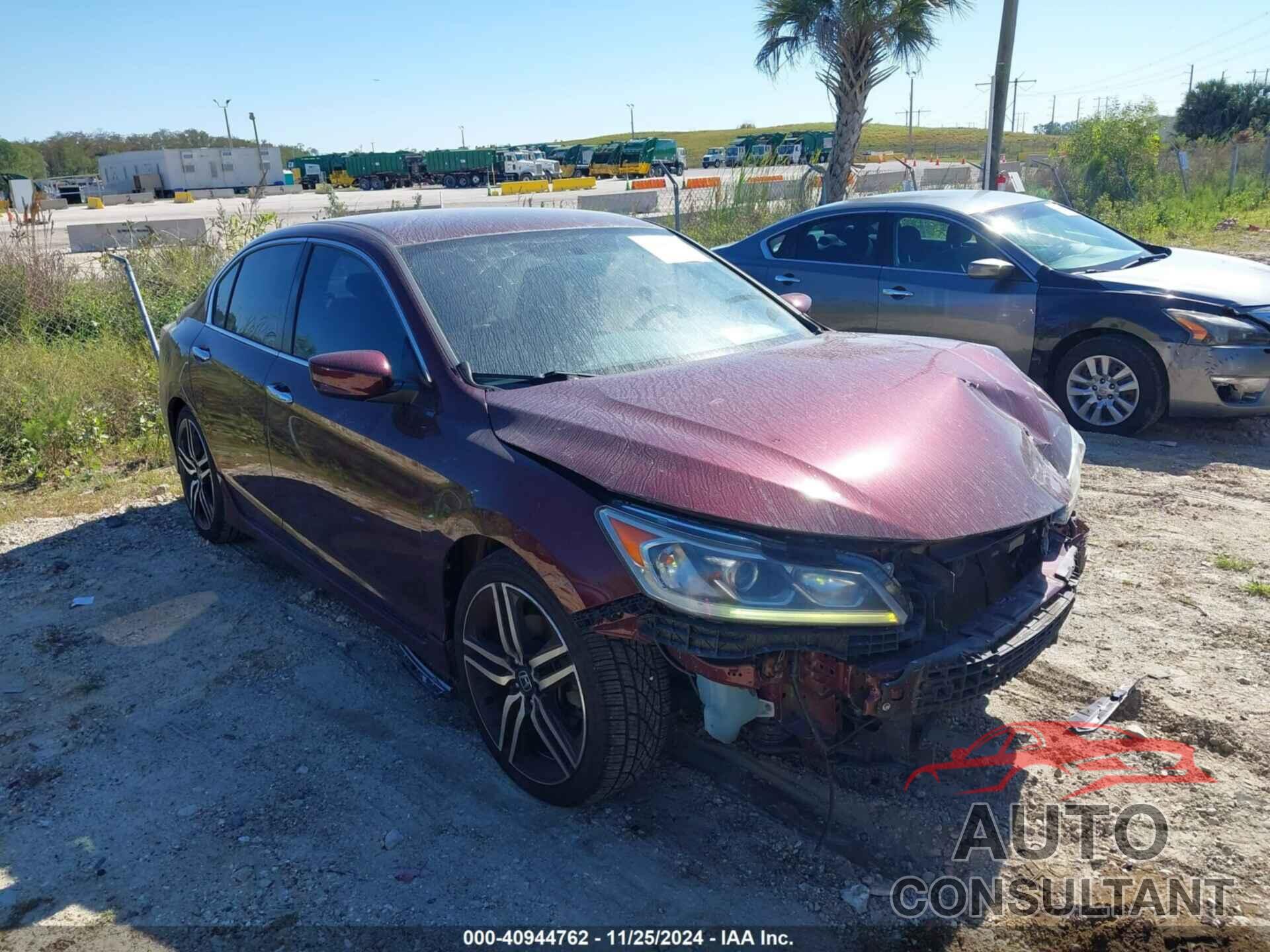 HONDA ACCORD 2016 - 1HGCR2F55GA100490