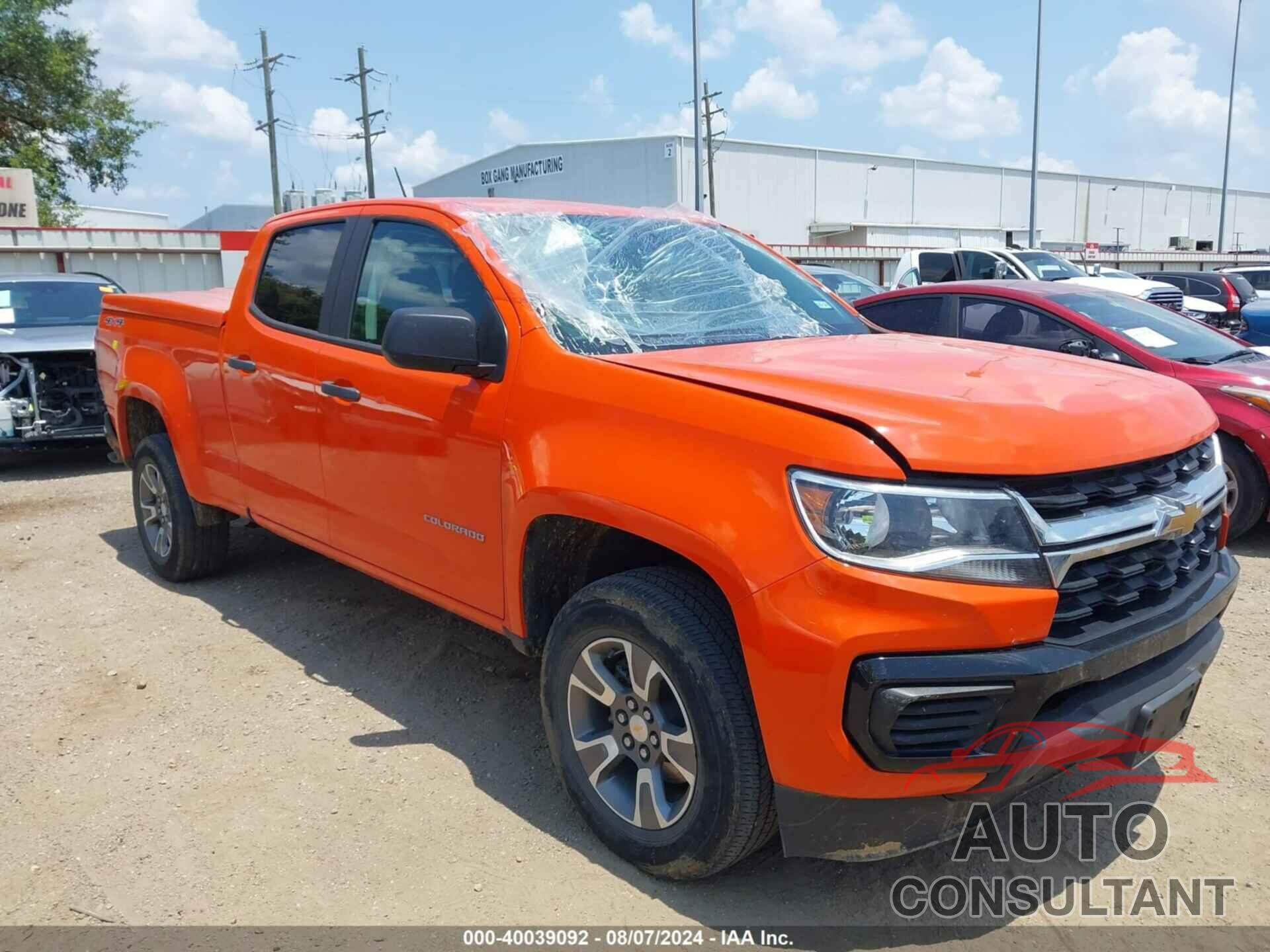 CHEVROLET COLORADO 2022 - 1GCGTBEN4N1120987