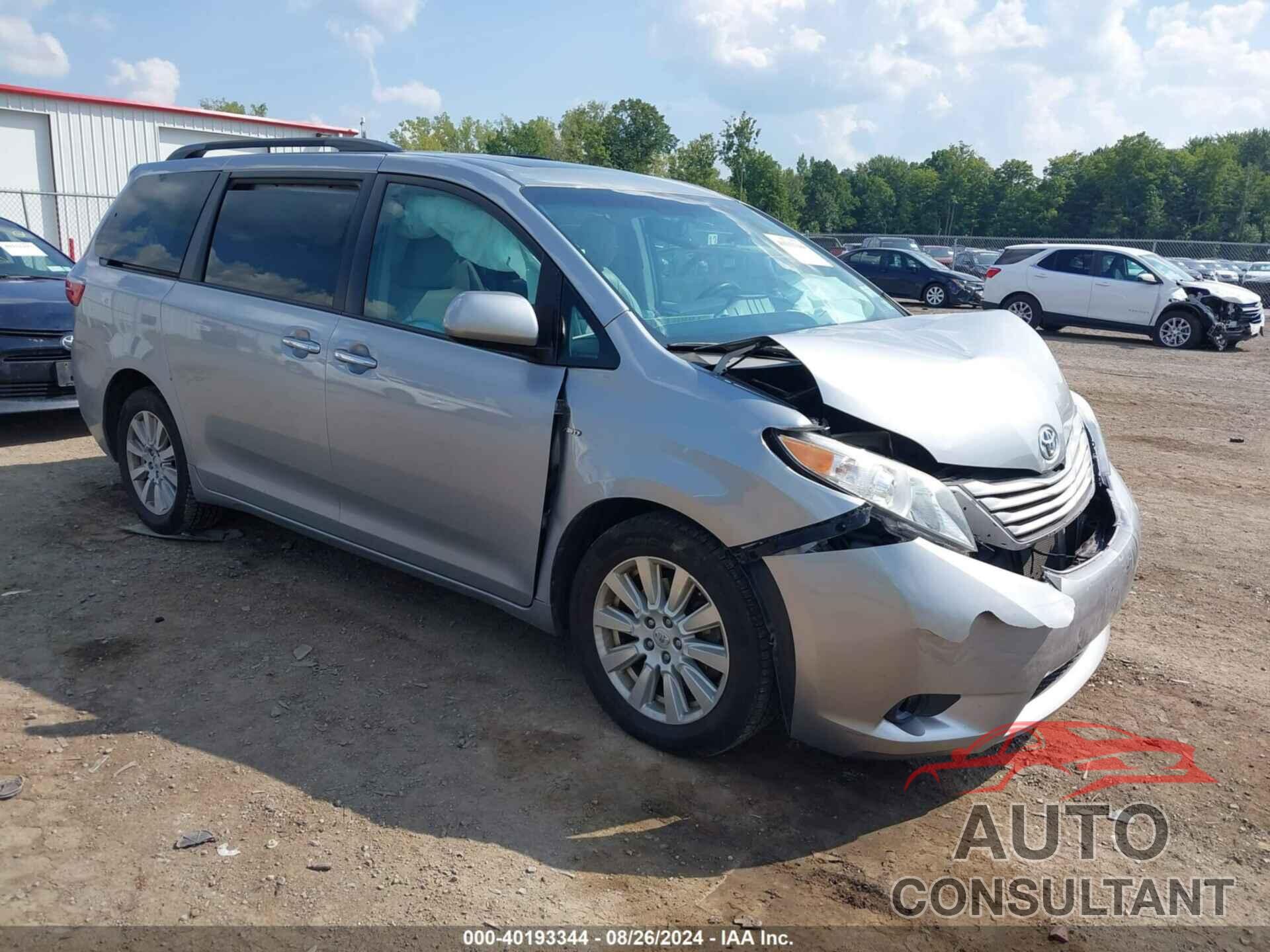 TOYOTA SIENNA 2017 - 5TDDZ3DC7HS170300