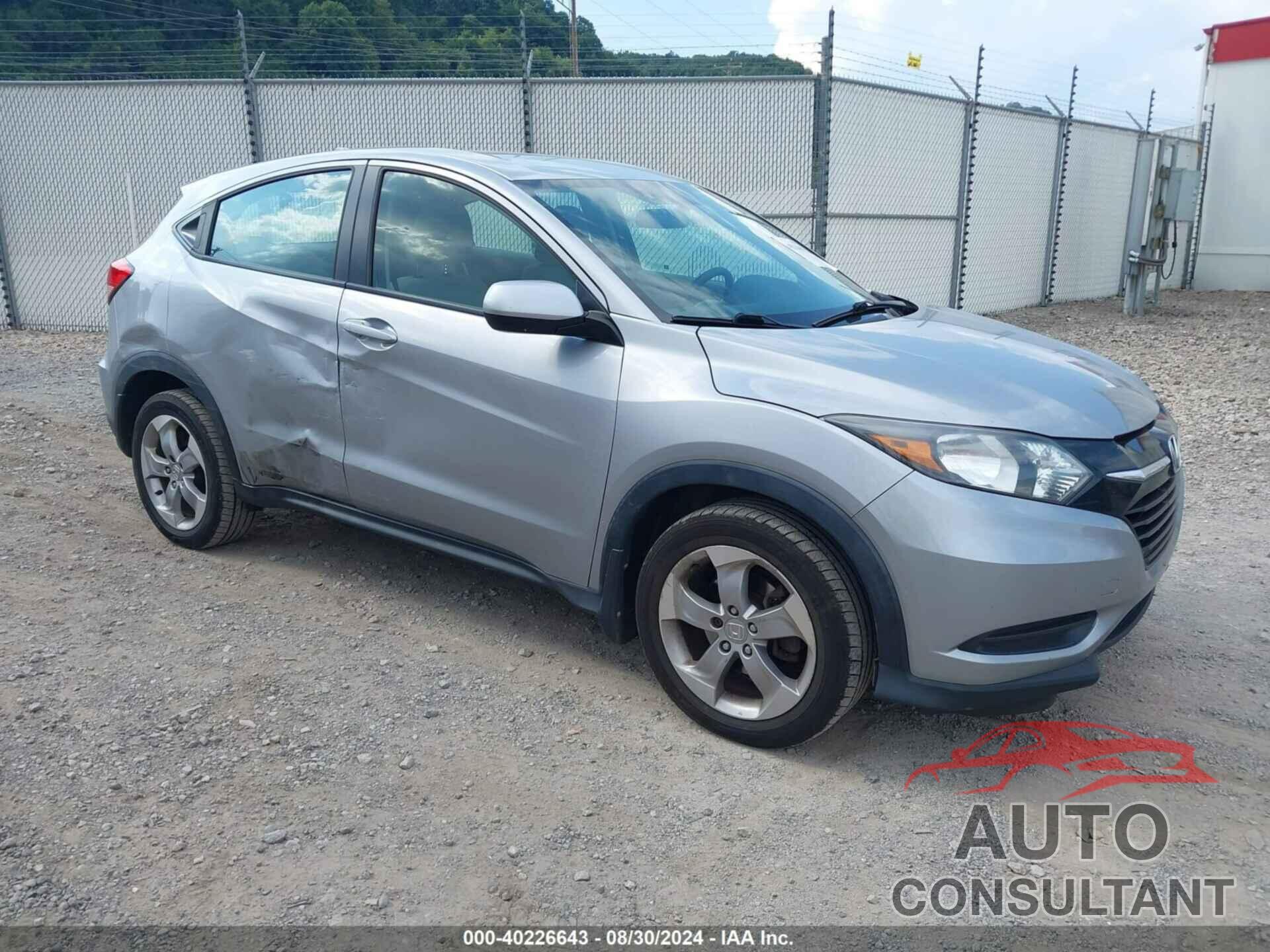 HONDA HR-V 2017 - 3CZRU6H34HG710064