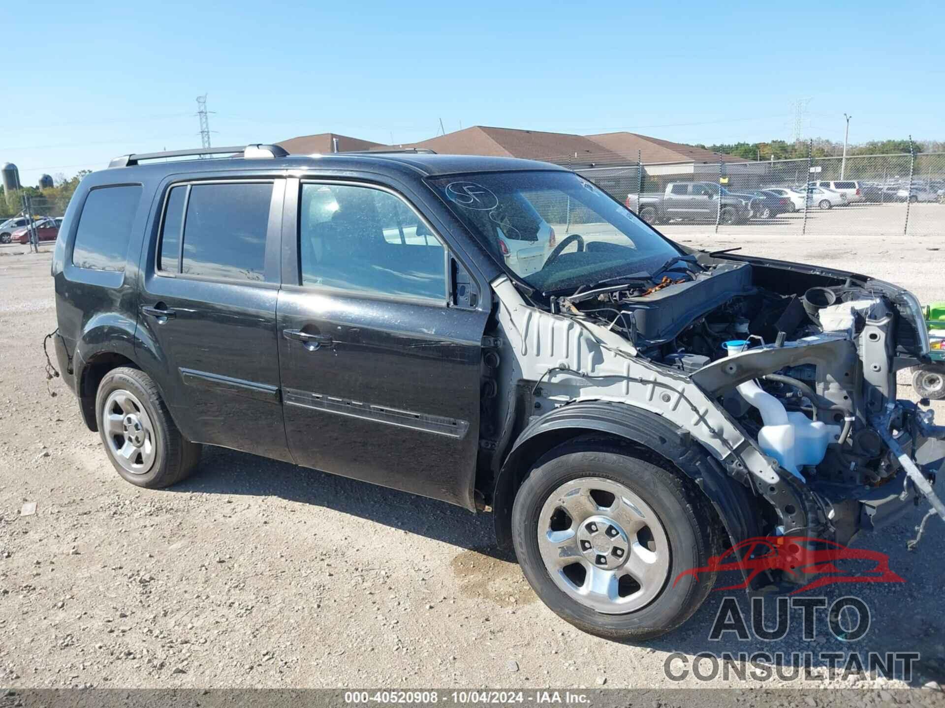 HONDA PILOT 2011 - 5FNYF4H53BB077829