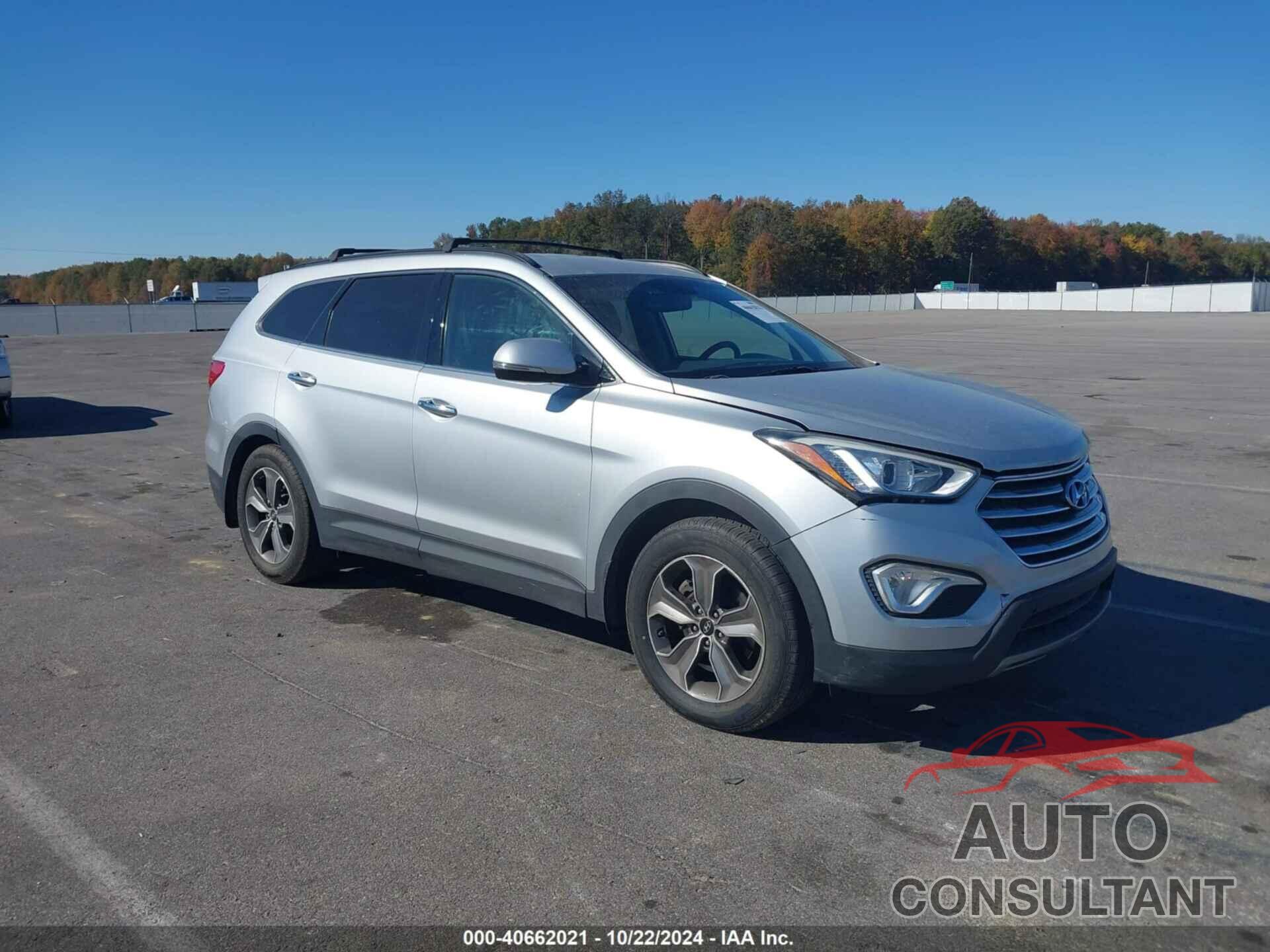 HYUNDAI SANTA FE 2014 - KM8SN4HF9EU064947