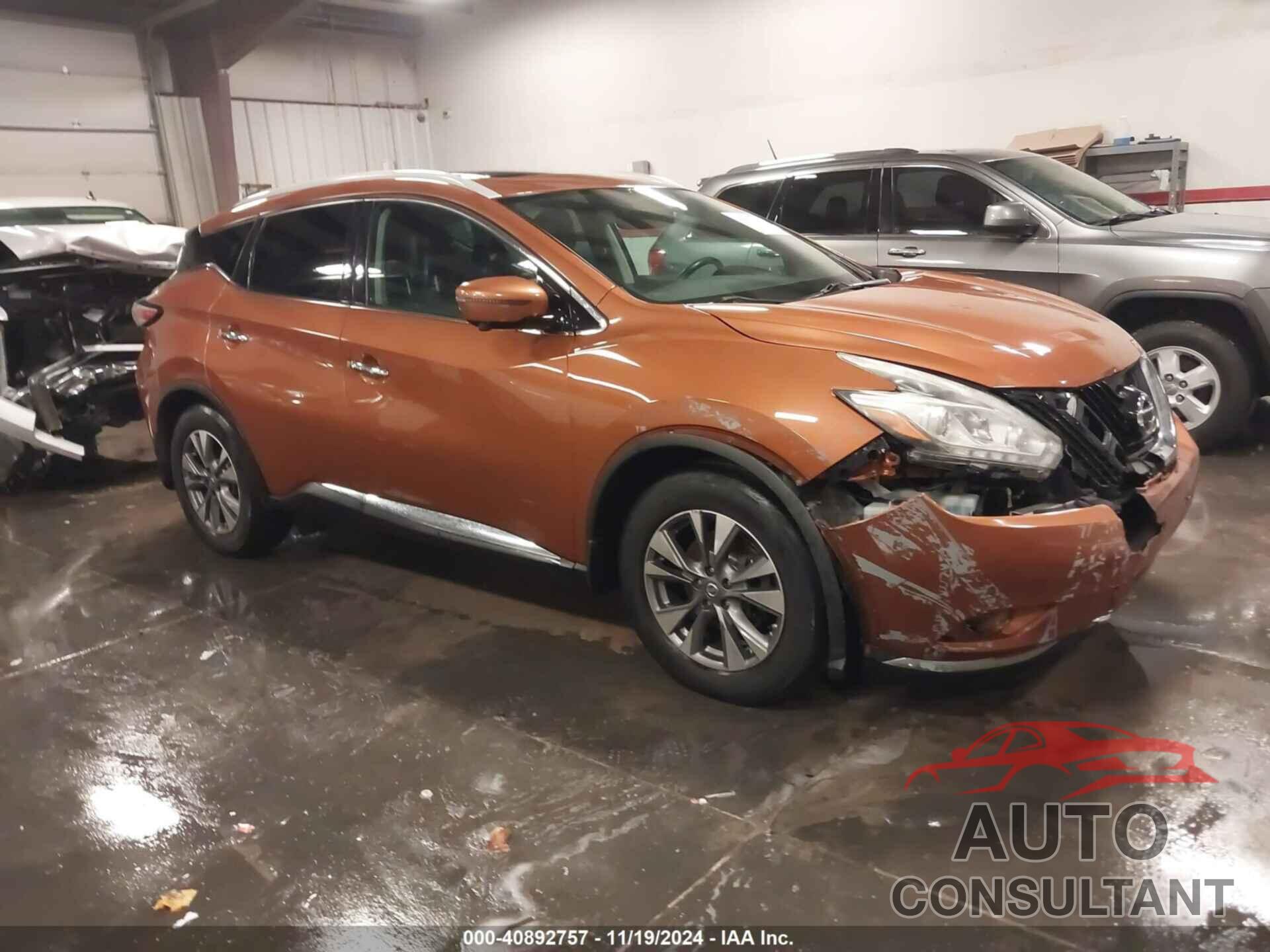 NISSAN MURANO 2015 - 5N1AZ2MH6FN286210