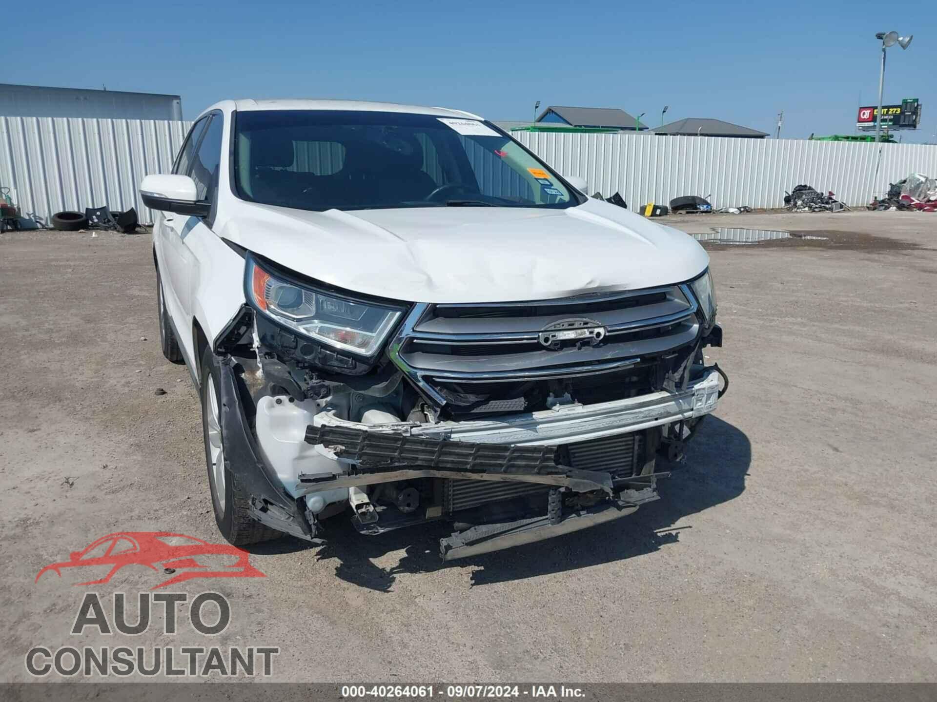 FORD EDGE 2017 - 2FMPK3J9XHBC27421