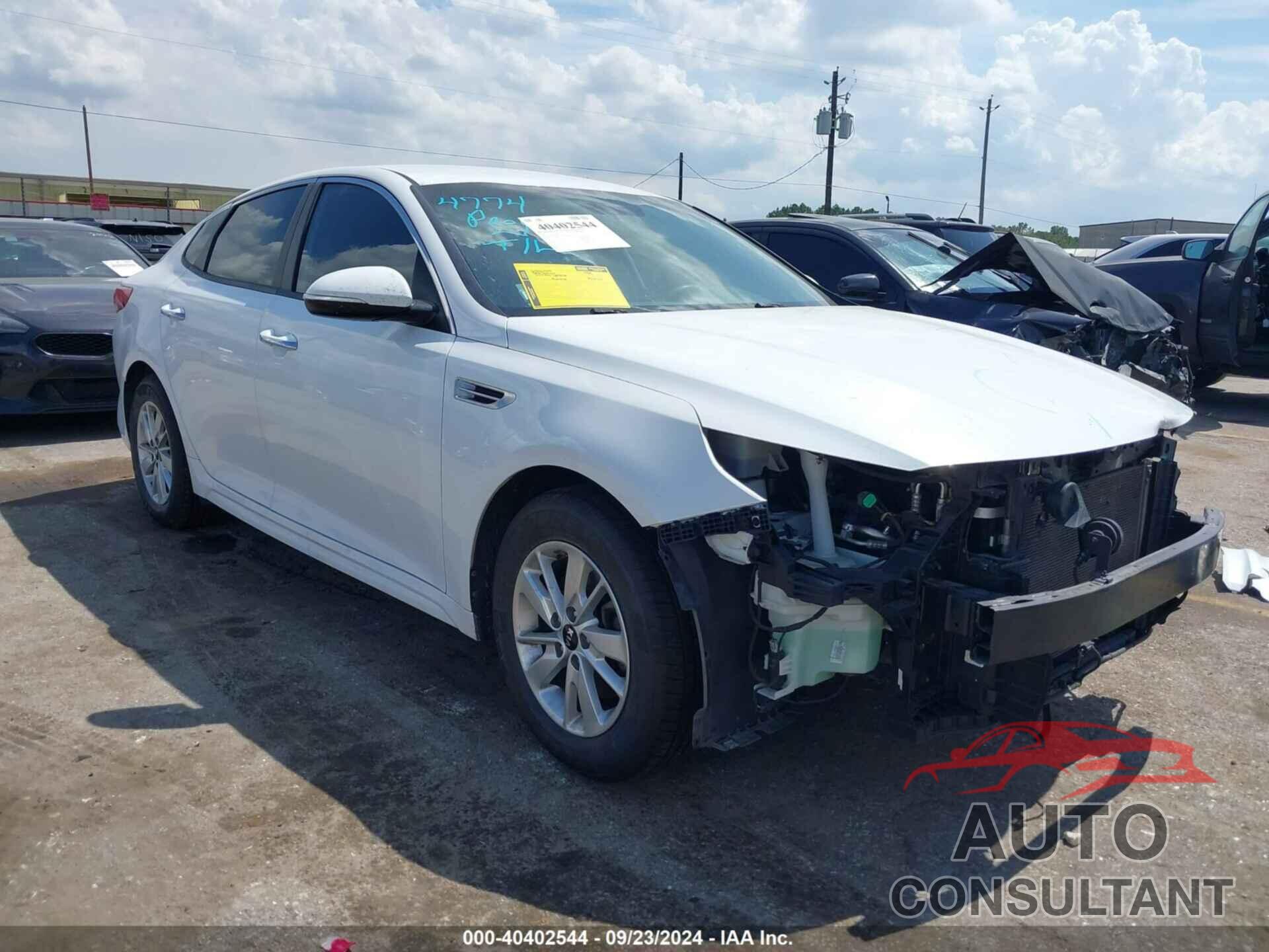 KIA OPTIMA 2017 - 5XXGT4L32HG135994