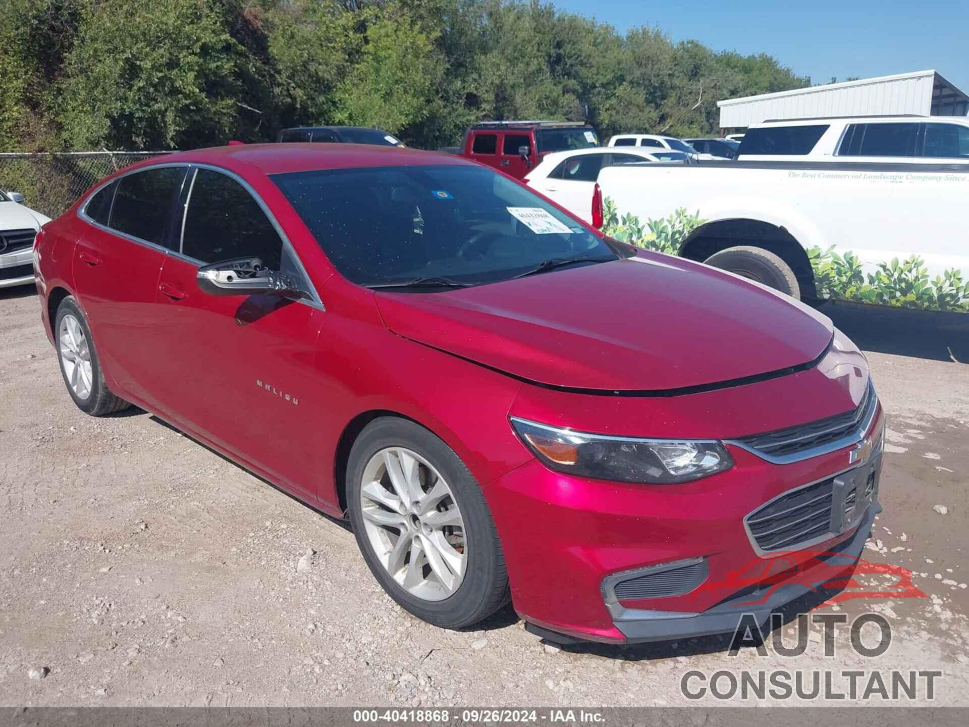 CHEVROLET MALIBU 2016 - 1G1ZE5ST0GF217934