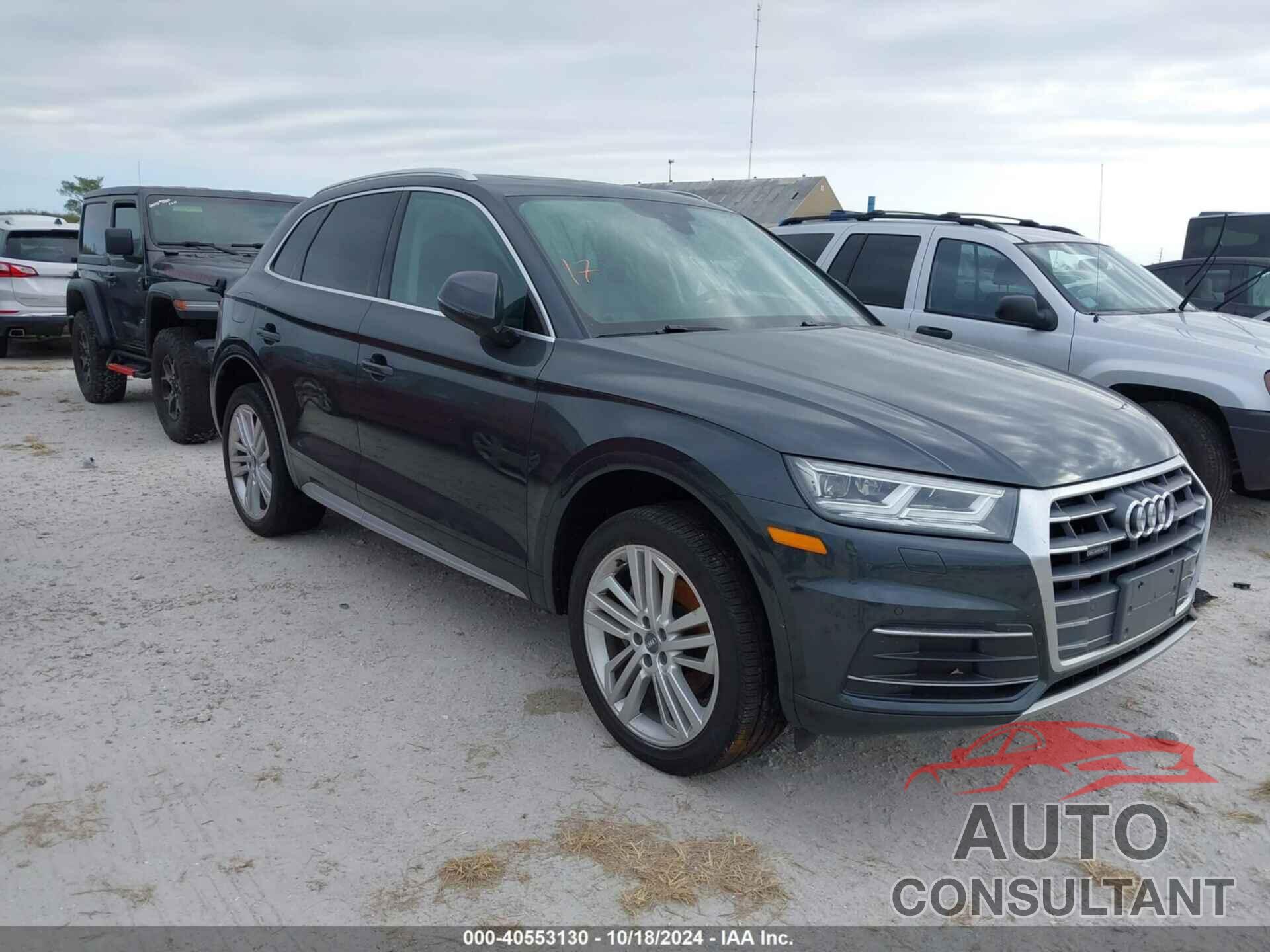 AUDI Q5 2018 - WA1BNAFY6J2150109