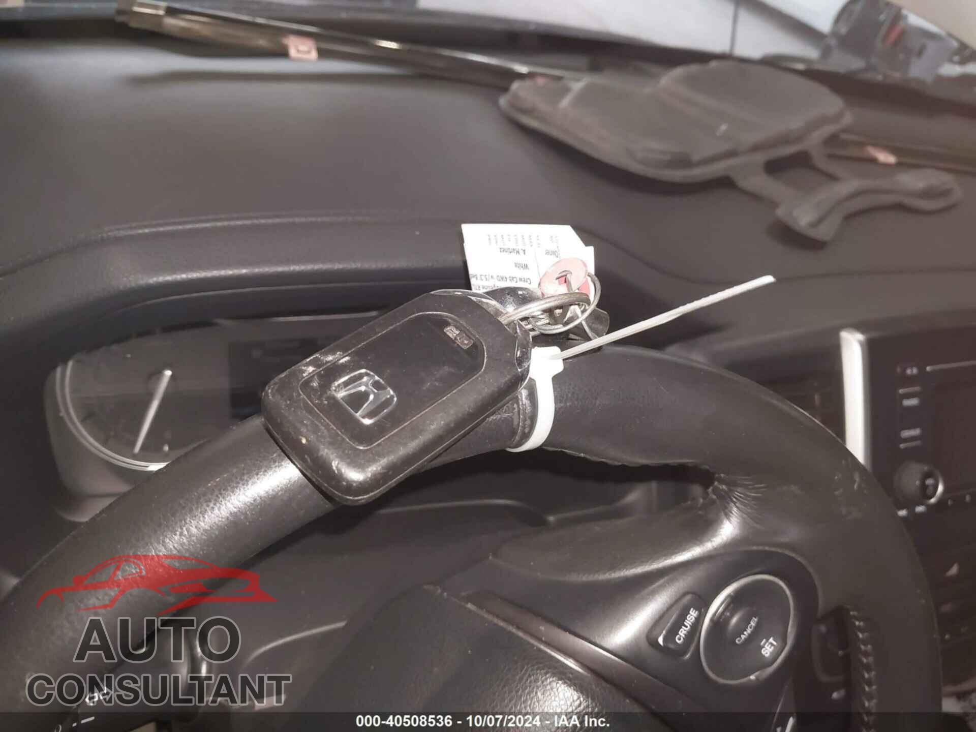 HONDA RIDGELINE 2017 - 5FPYK3F58HB019367