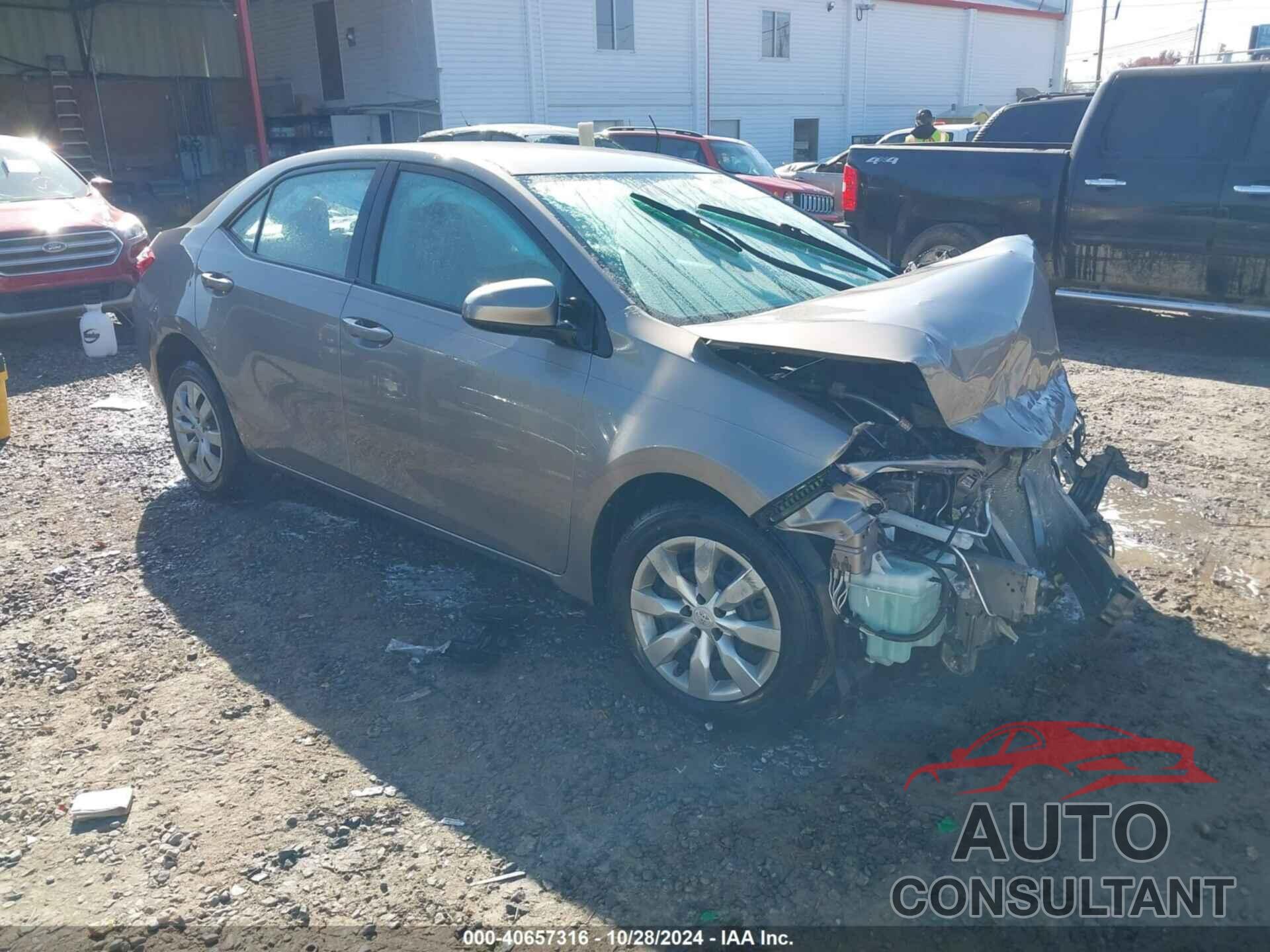 TOYOTA COROLLA 2014 - 2T1BURHE2EC105167