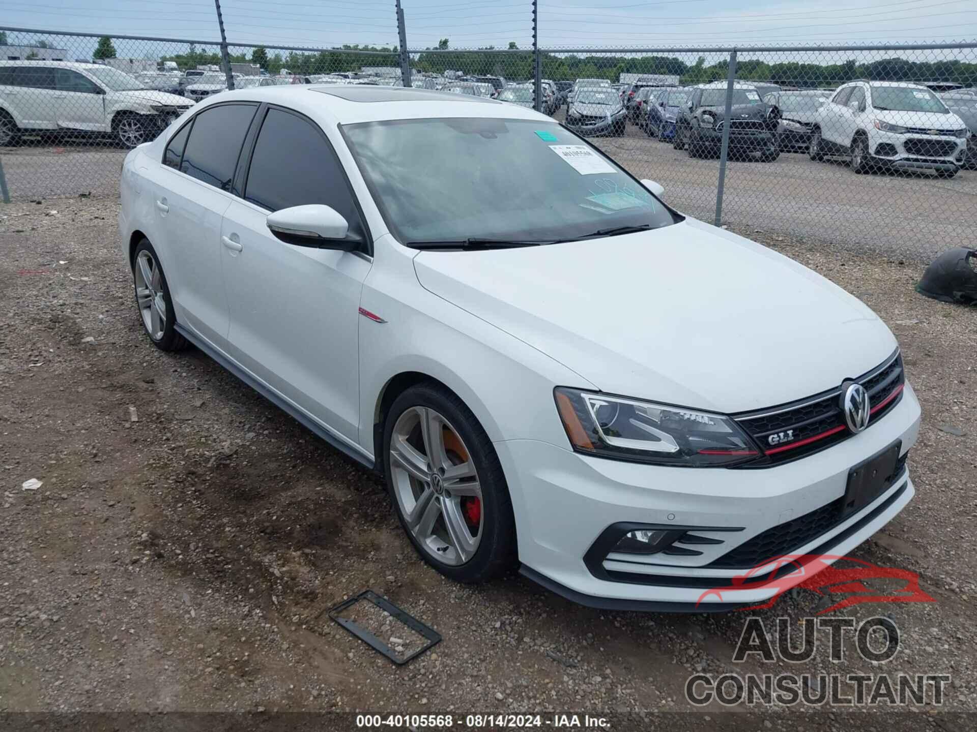 VOLKSWAGEN JETTA 2016 - 3VW4T7AJ7GM232592