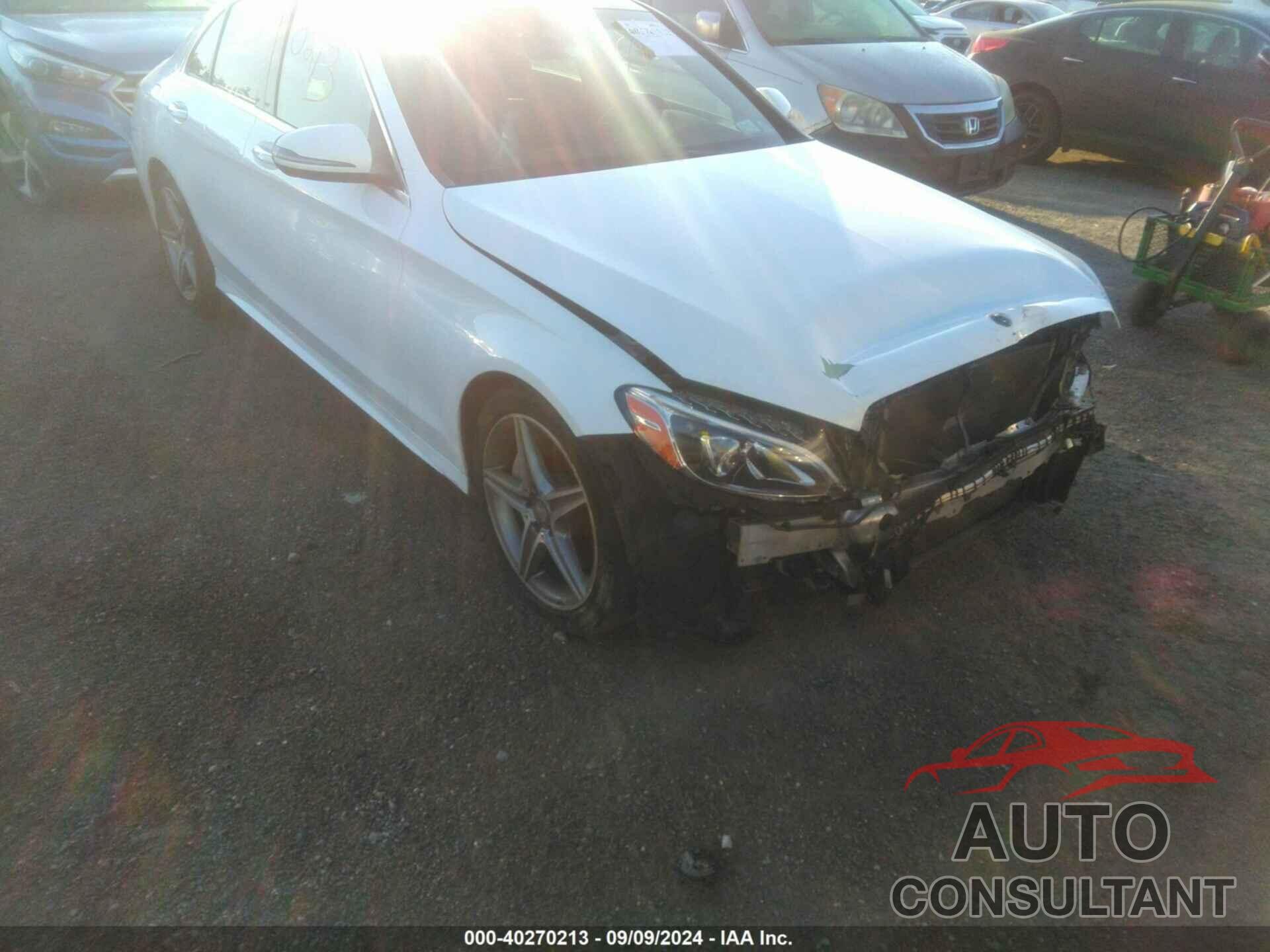 MERCEDES-BENZ C 300 2017 - 55SWF4KB8HU193038
