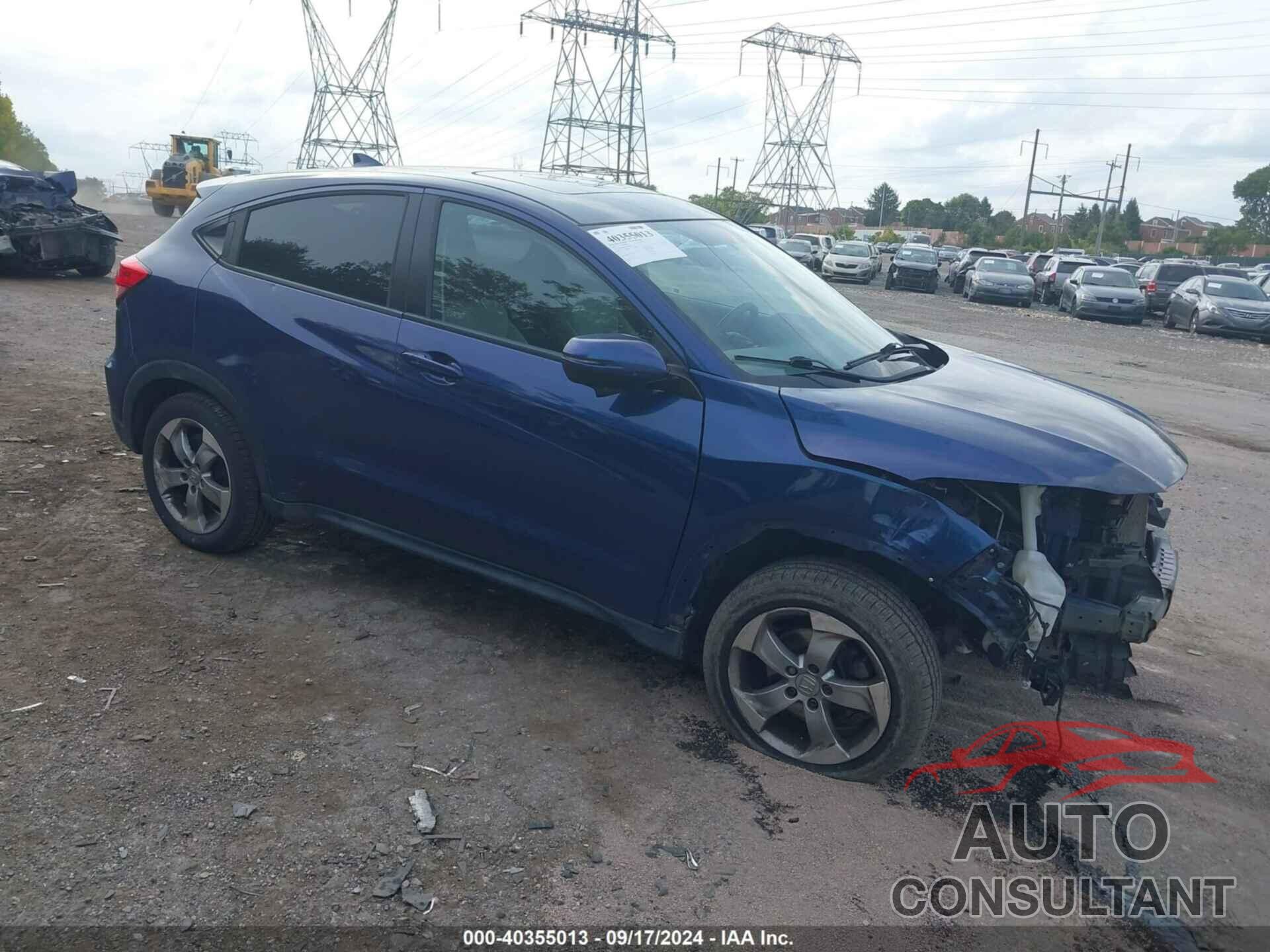 HONDA HR-V 2017 - 3CZRU6H54HM712626