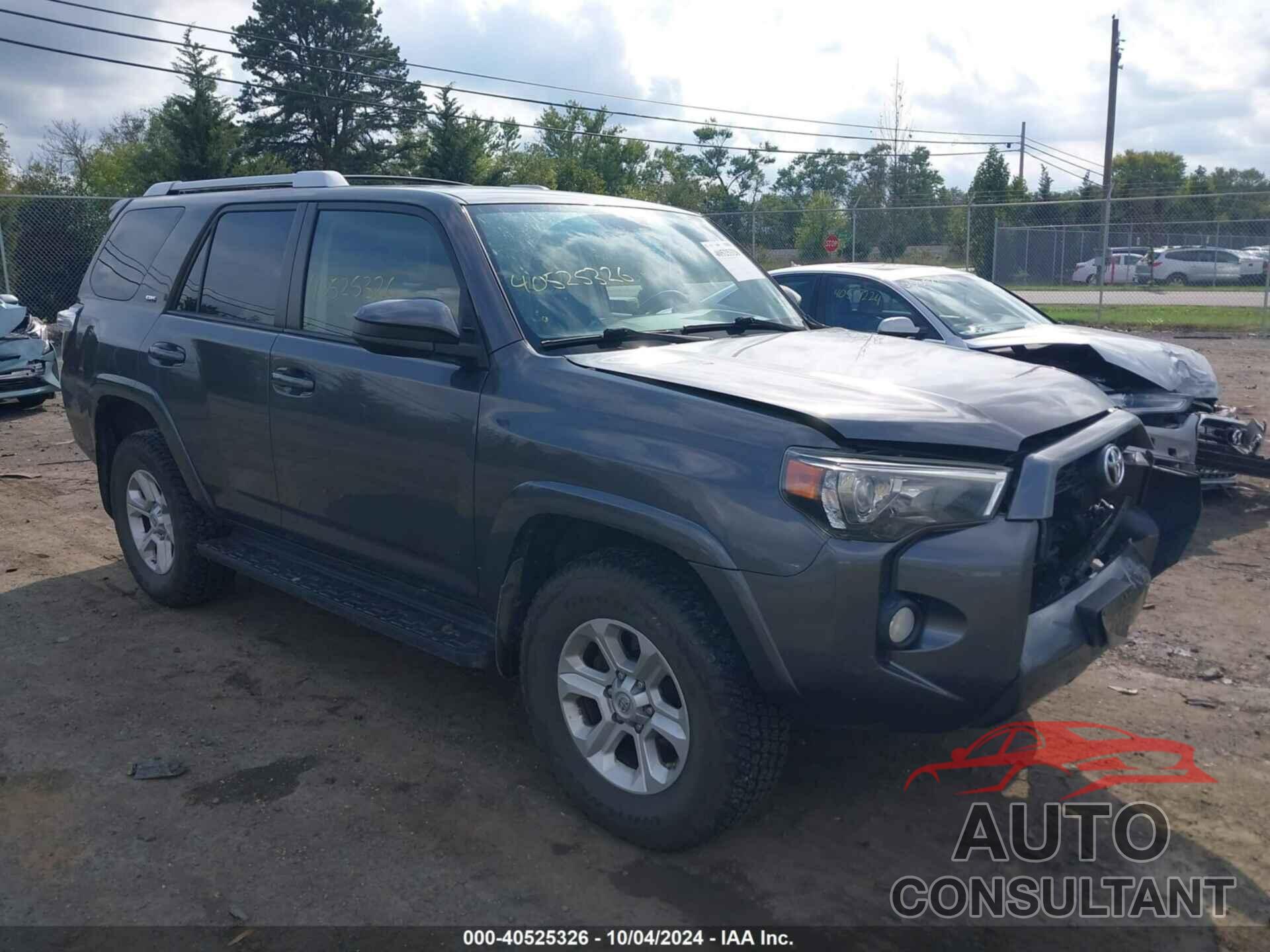 TOYOTA 4RUNNER 2016 - JTEBU5JR2G5394309