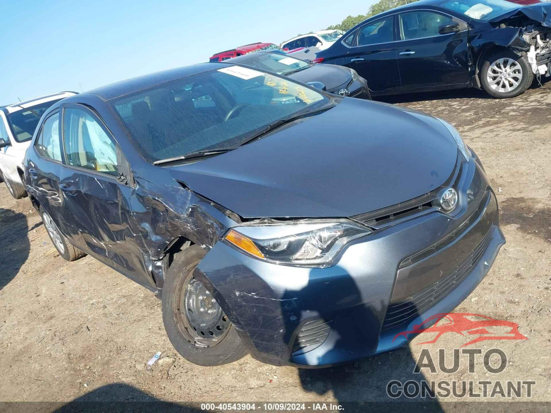 TOYOTA COROLLA 2016 - 2T1BURHEXGC636443