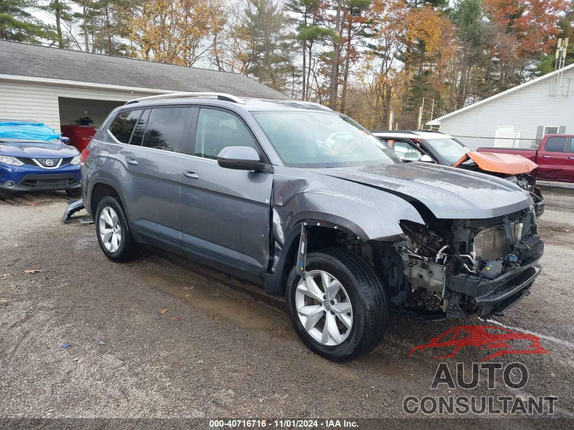 VOLKSWAGEN ATLAS 2018 - 1V2LR2CA6JC587225