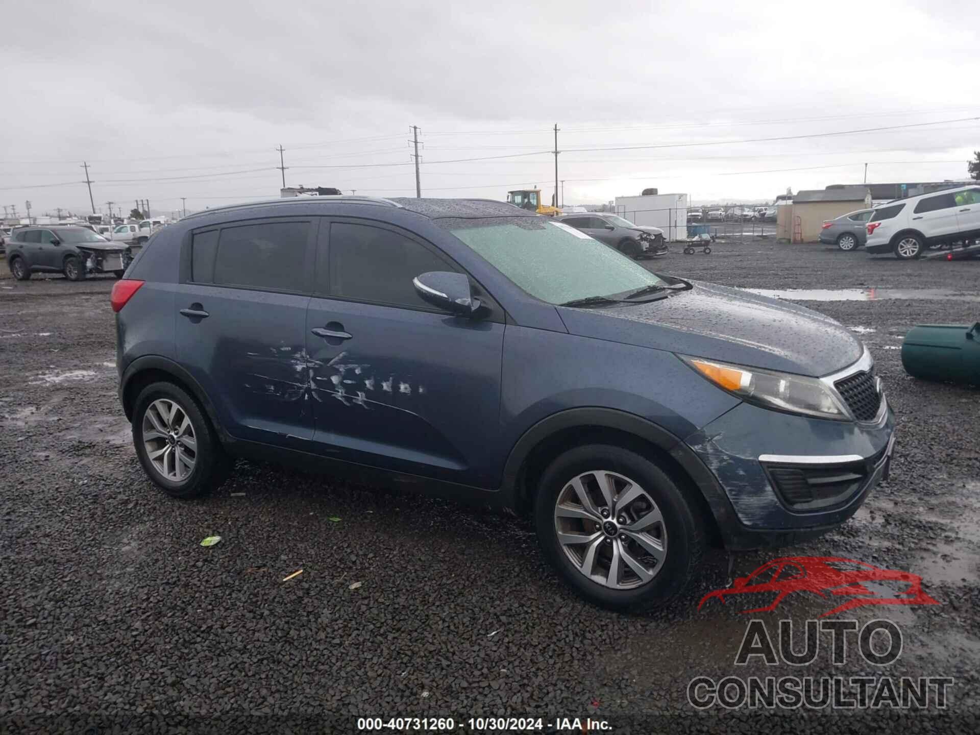 KIA SPORTAGE 2014 - KNDPB3ACXE7568645
