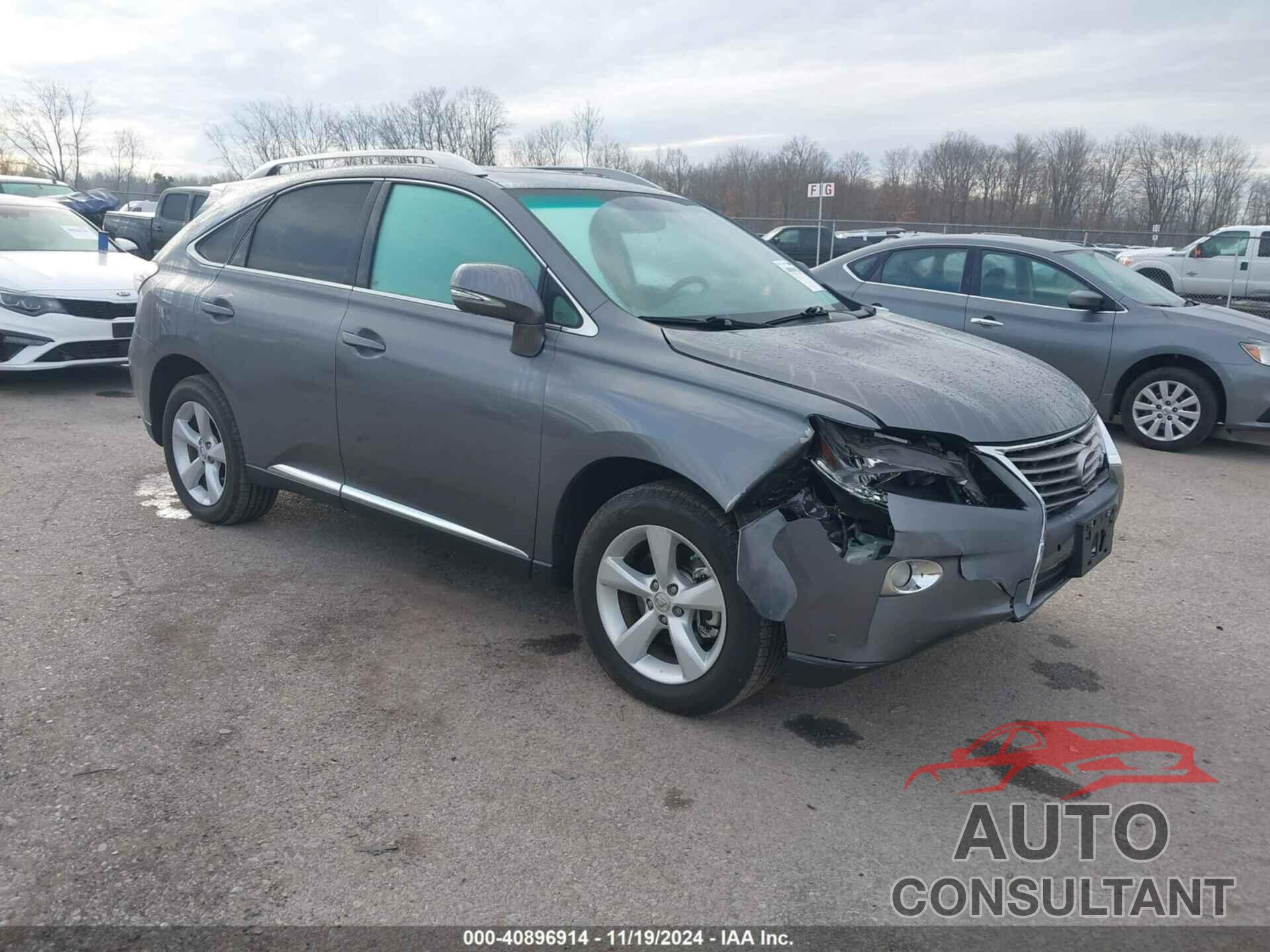 LEXUS RX 350 2013 - 2T2BK1BA2DC184542