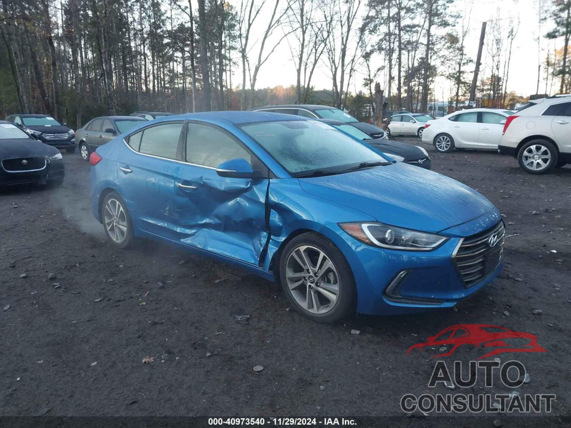 HYUNDAI ELANTRA 2017 - 5NPD84LF8HH062102