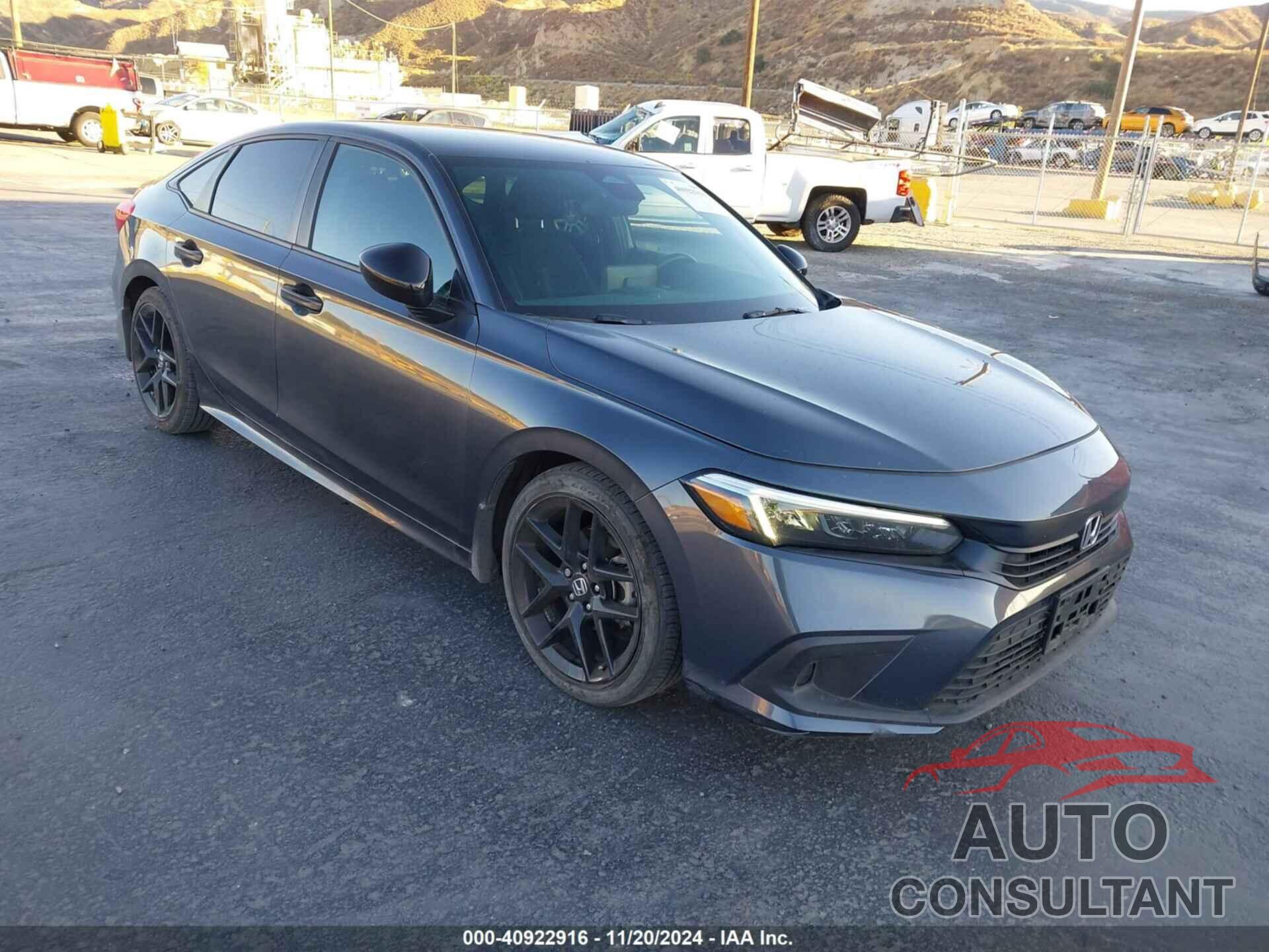 HONDA CIVIC 2022 - 2HGFE2F50NH548885