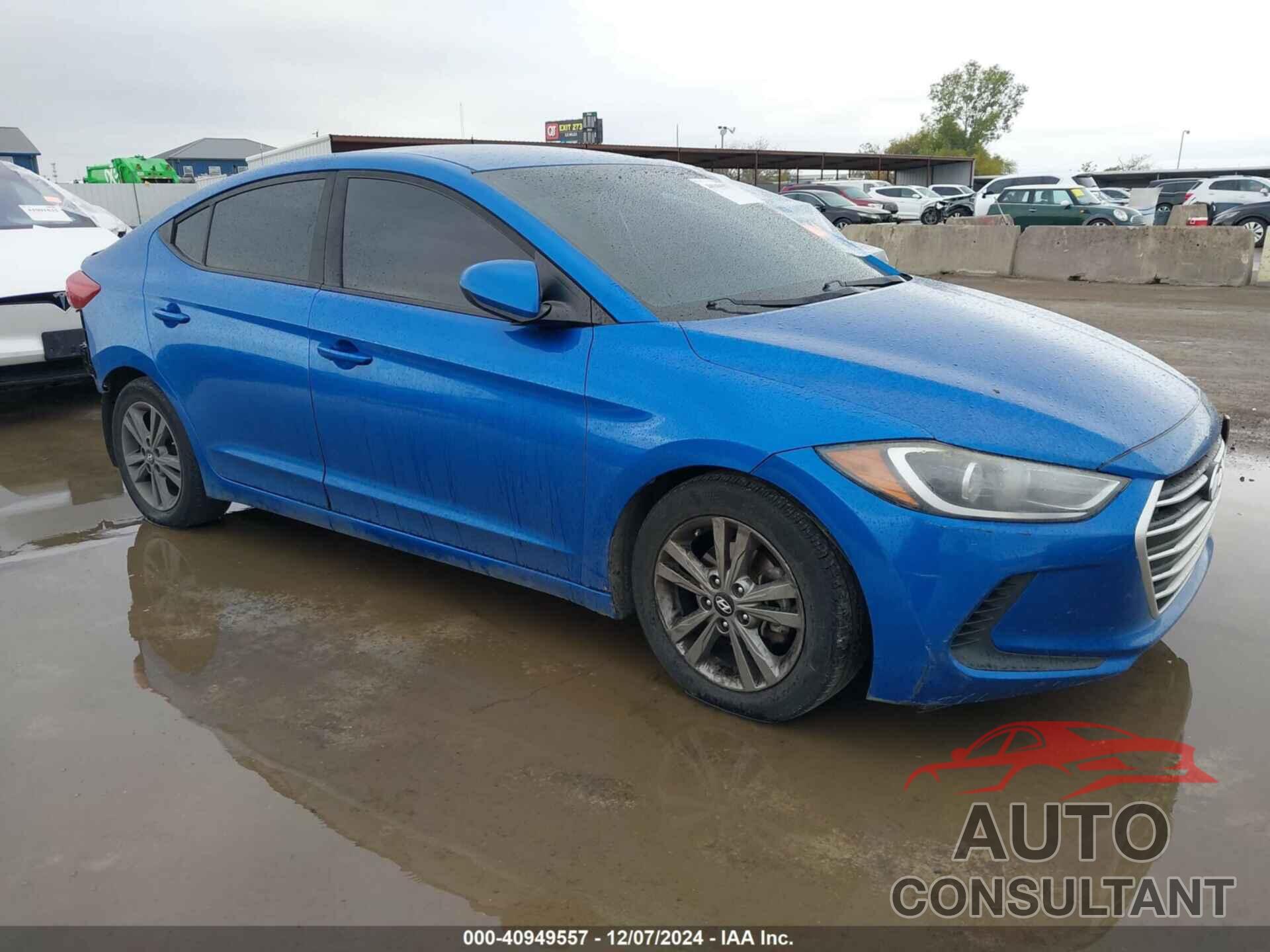 HYUNDAI ELANTRA 2017 - 5NPD84LF9HH007318