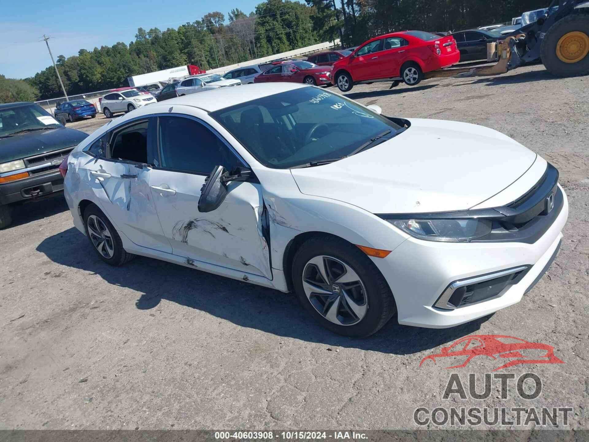 HONDA CIVIC 2020 - 19XFC2F62LE013160