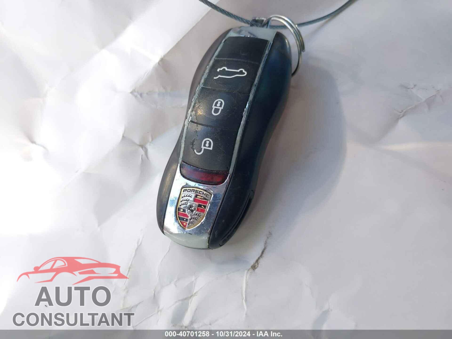 PORSCHE CAYENNE 2013 - WP1AD2A21DLA79184