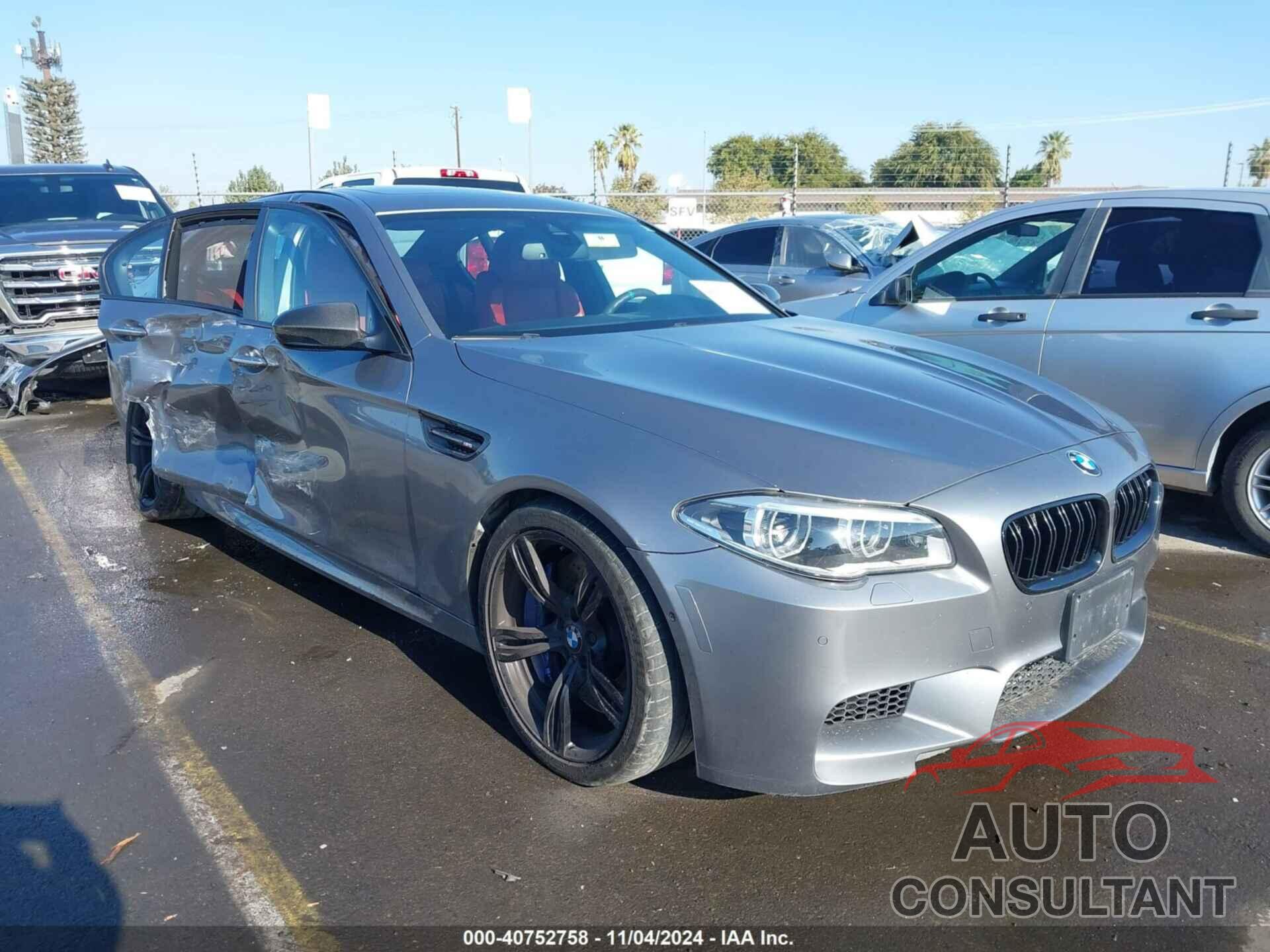 BMW M5 2016 - WBSFV9C59GG343391