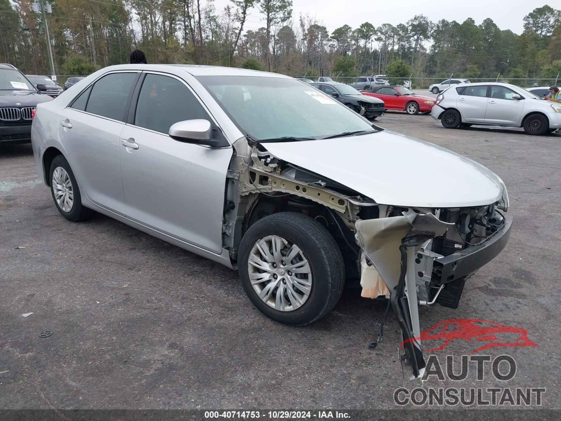 TOYOTA CAMRY 2012 - 4T4BF1FK0CR264968