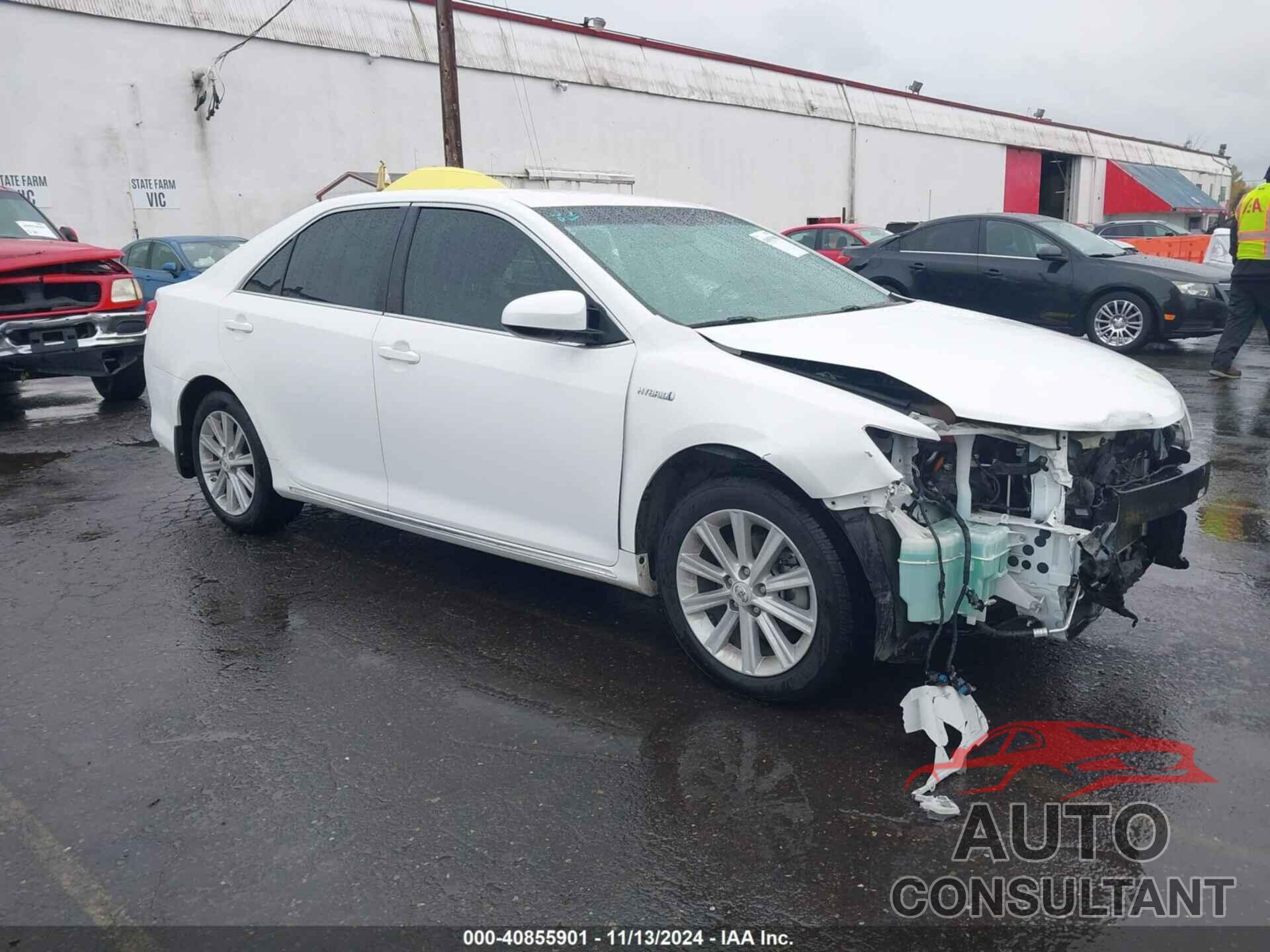 TOYOTA CAMRY HYBRID 2012 - 4T1BD1FK6CU023013