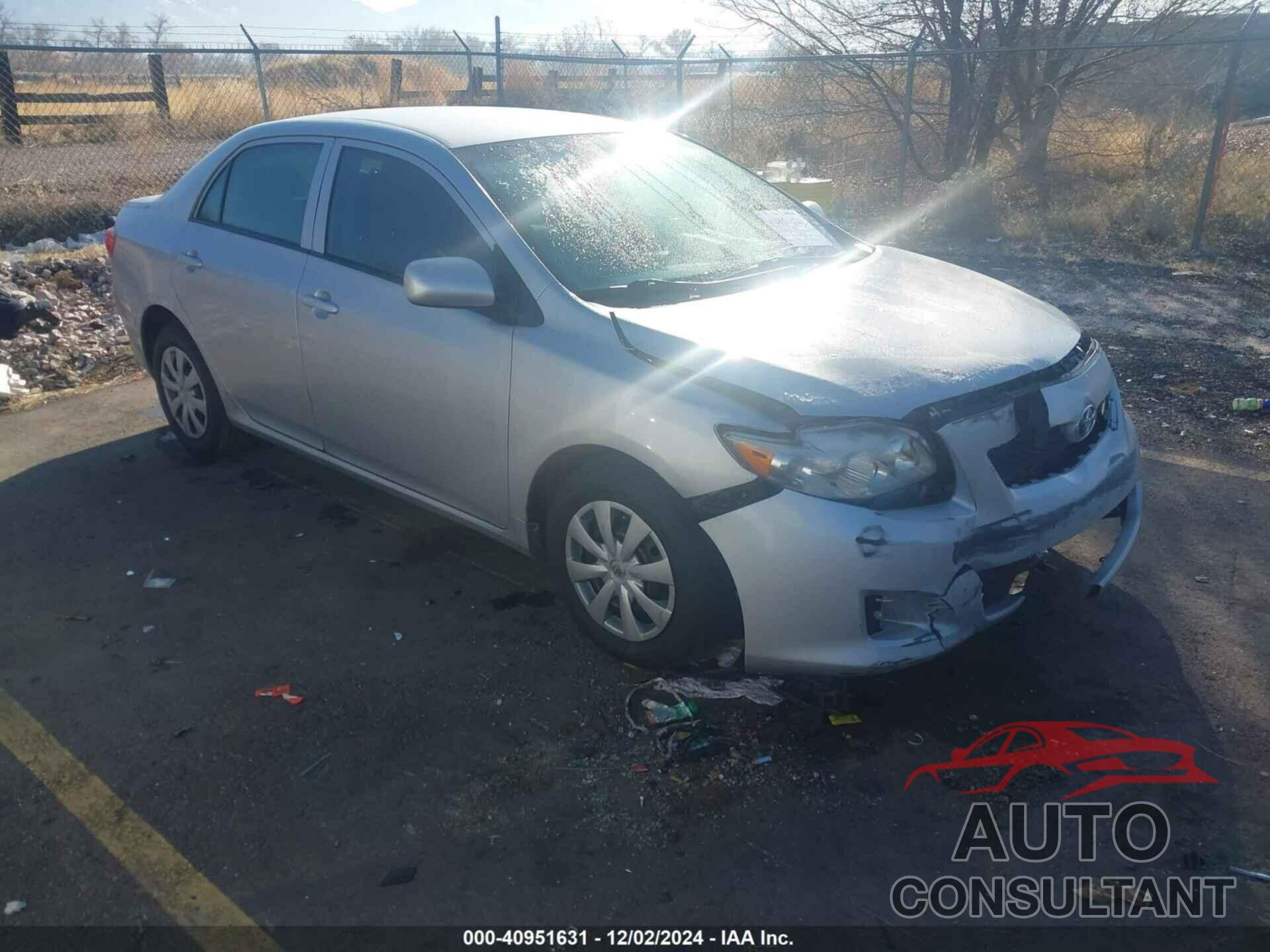 TOYOTA COROLLA 2010 - 1NXBU4EE0AZ308428