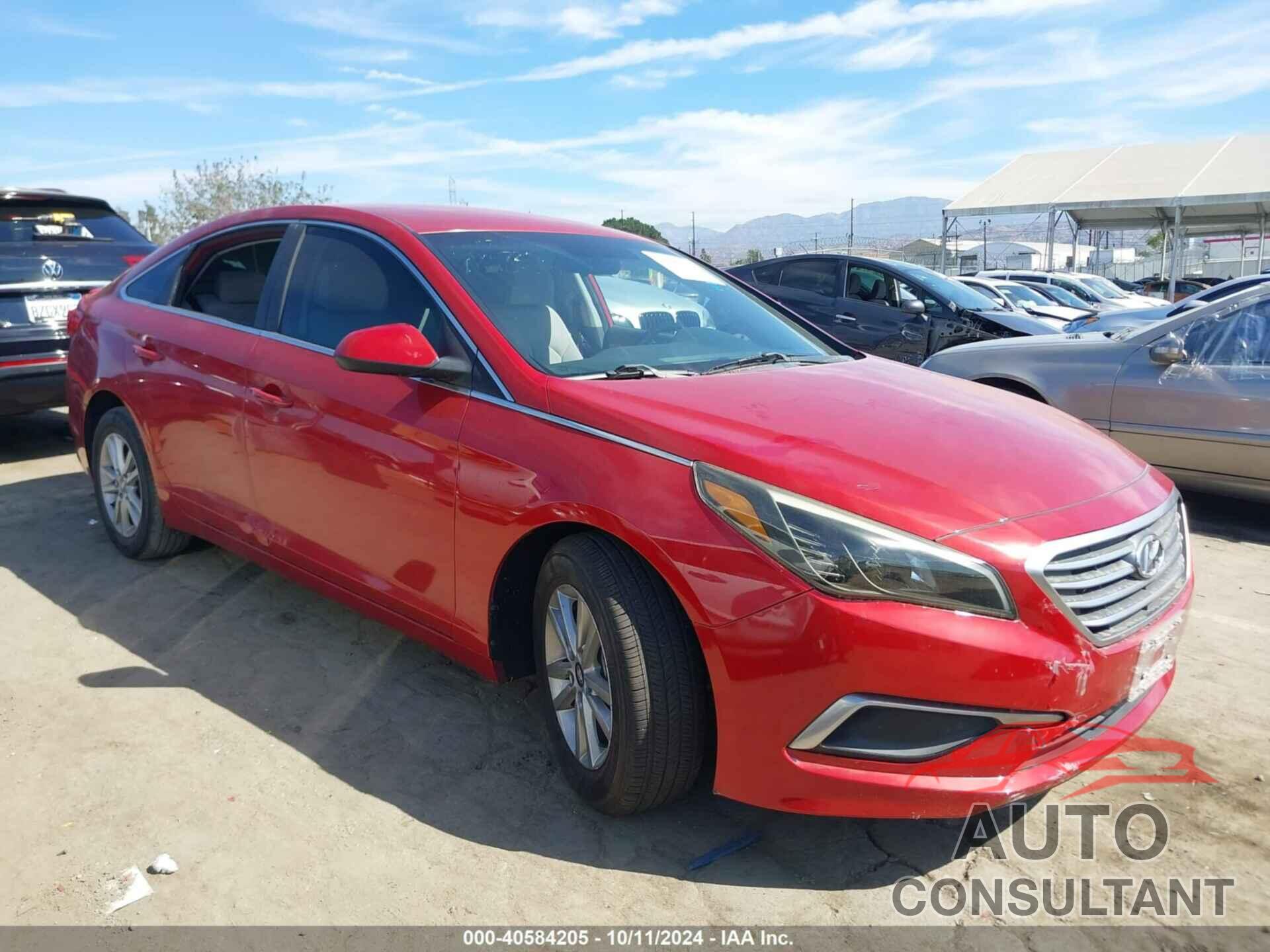 HYUNDAI SONATA 2017 - 5NPE24AF2HH517230