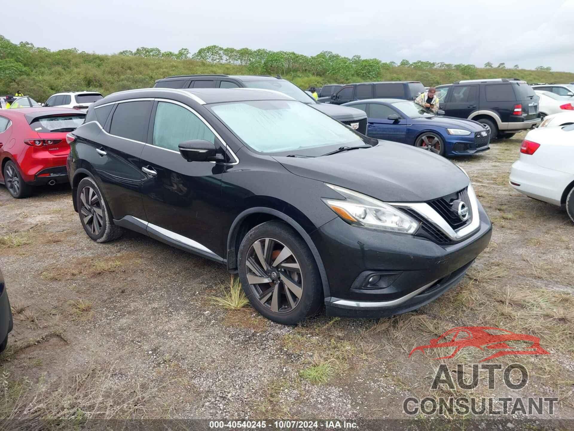 NISSAN MURANO 2015 - 5N1AZ2MG6FN222398