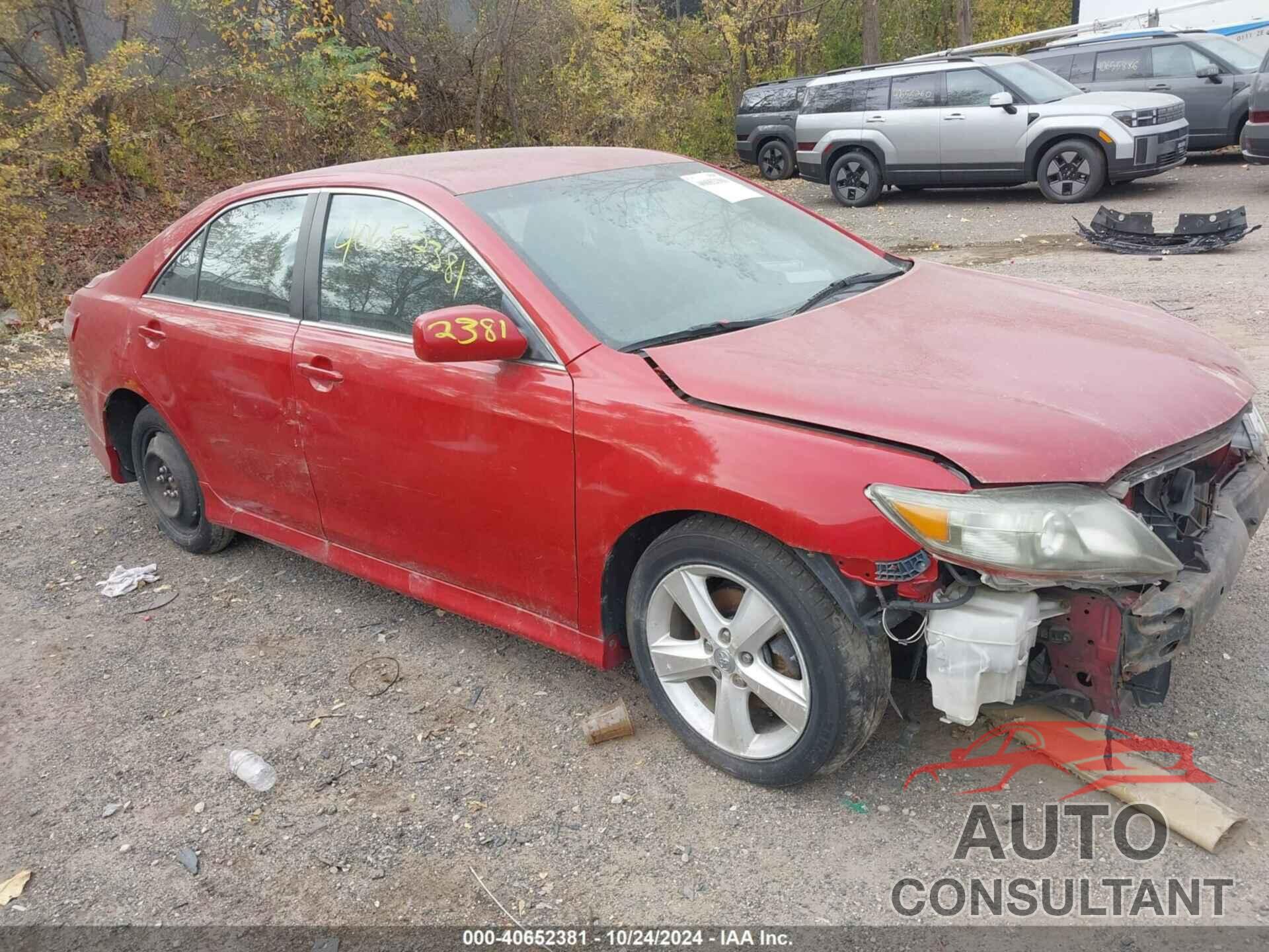 TOYOTA CAMRY 2010 - 4T1BF3EK8AU517961