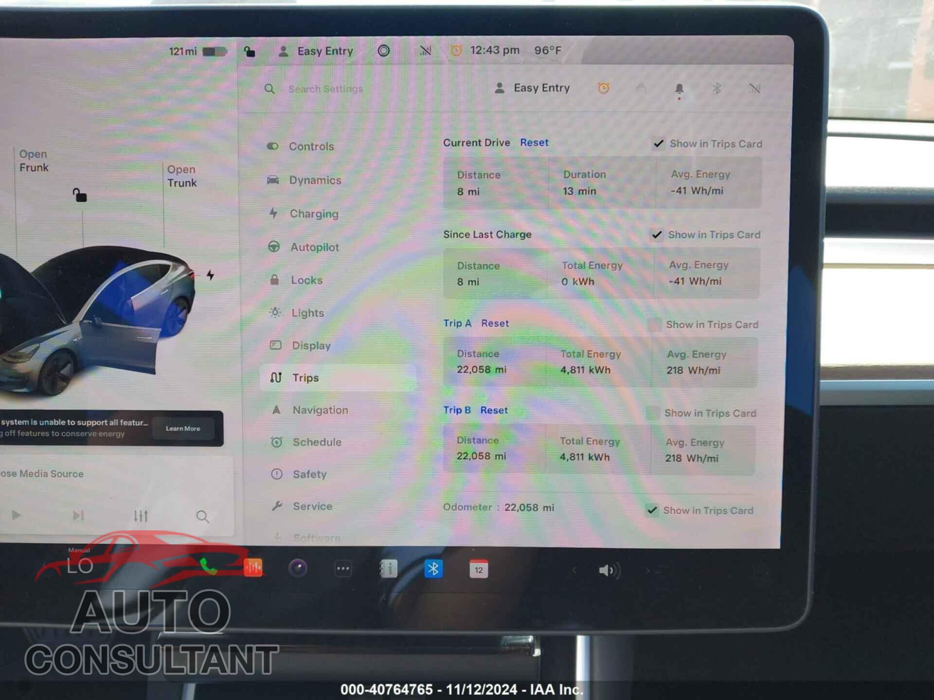 TESLA MODEL 3 2019 - 5YJ3E1EA0KF311728