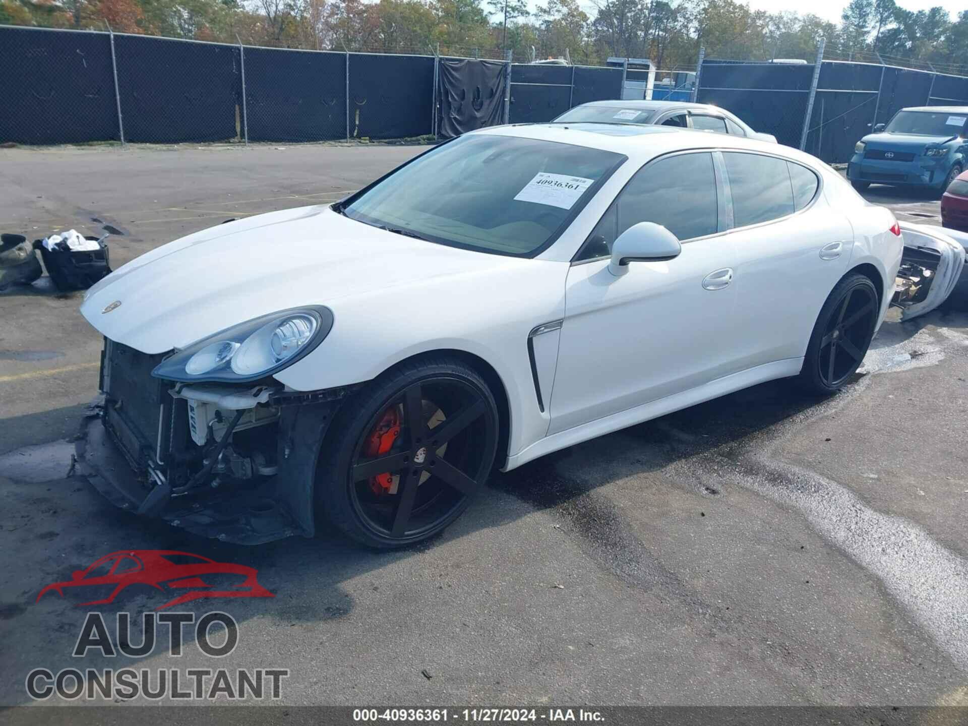 PORSCHE PANAMERA 2012 - WP0AA2A71CL017076