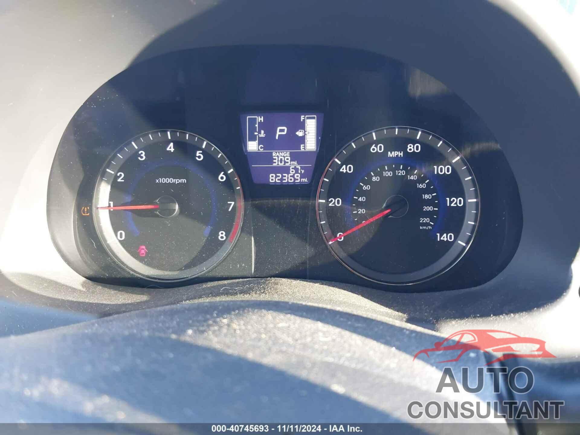 HYUNDAI ACCENT 2016 - KMHCT4AE5GU120803