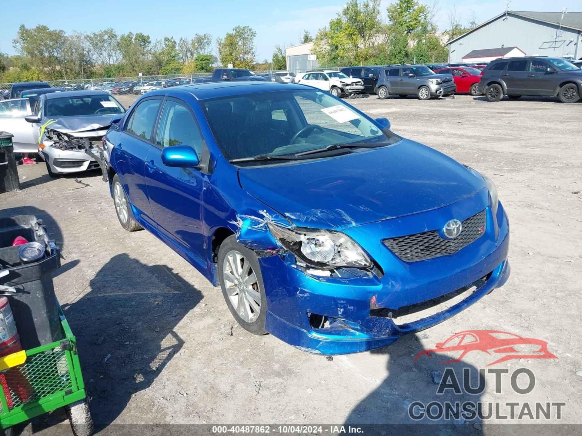 TOYOTA COROLLA 2010 - 2T1BU4EE3AC433070